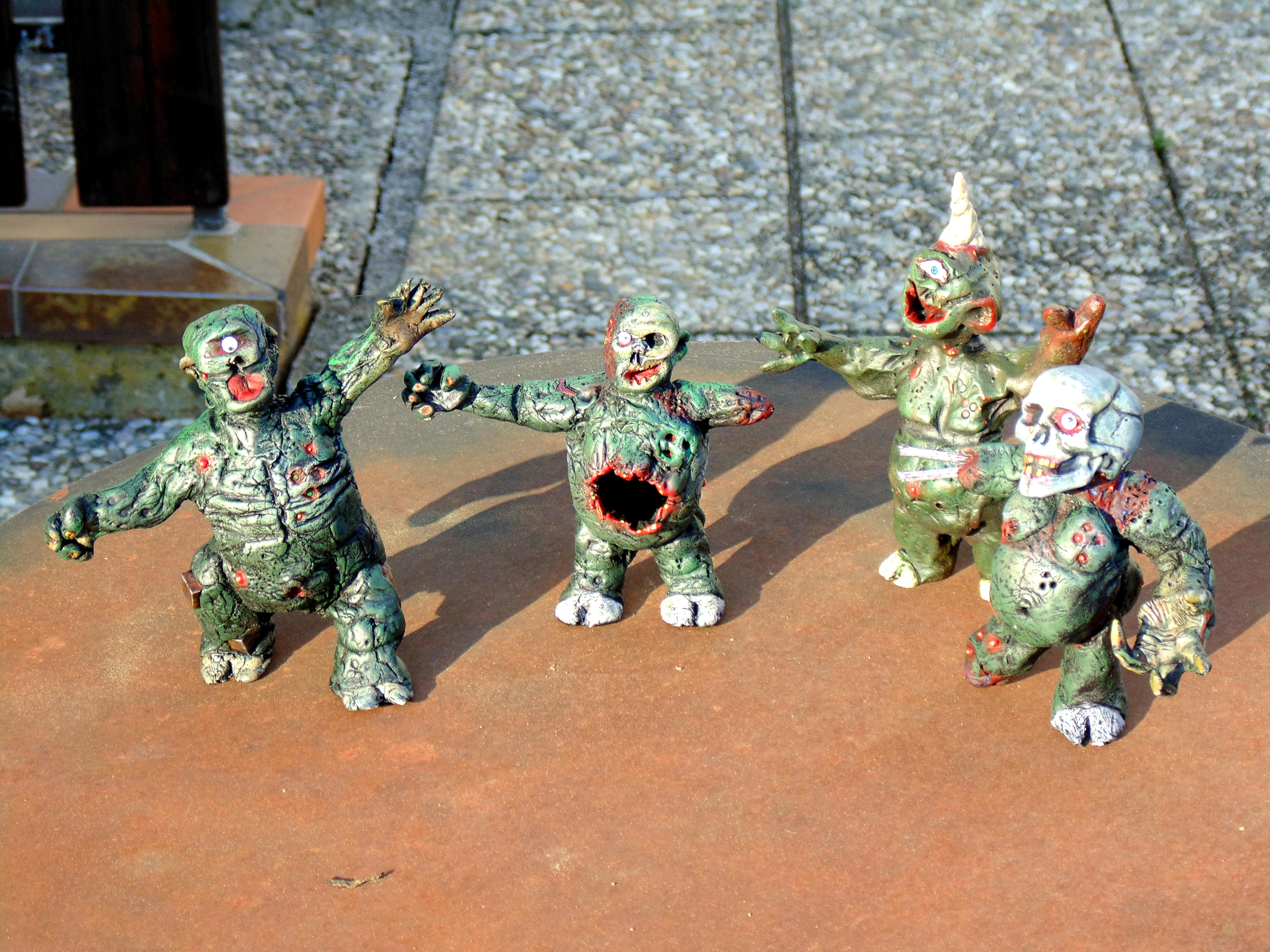 Chaos Nurgle, Converion, Conversion, Daemons, Garden, Gnome, Guo, Nurgle, Plague, Plaguebearers, Prince, Scratch