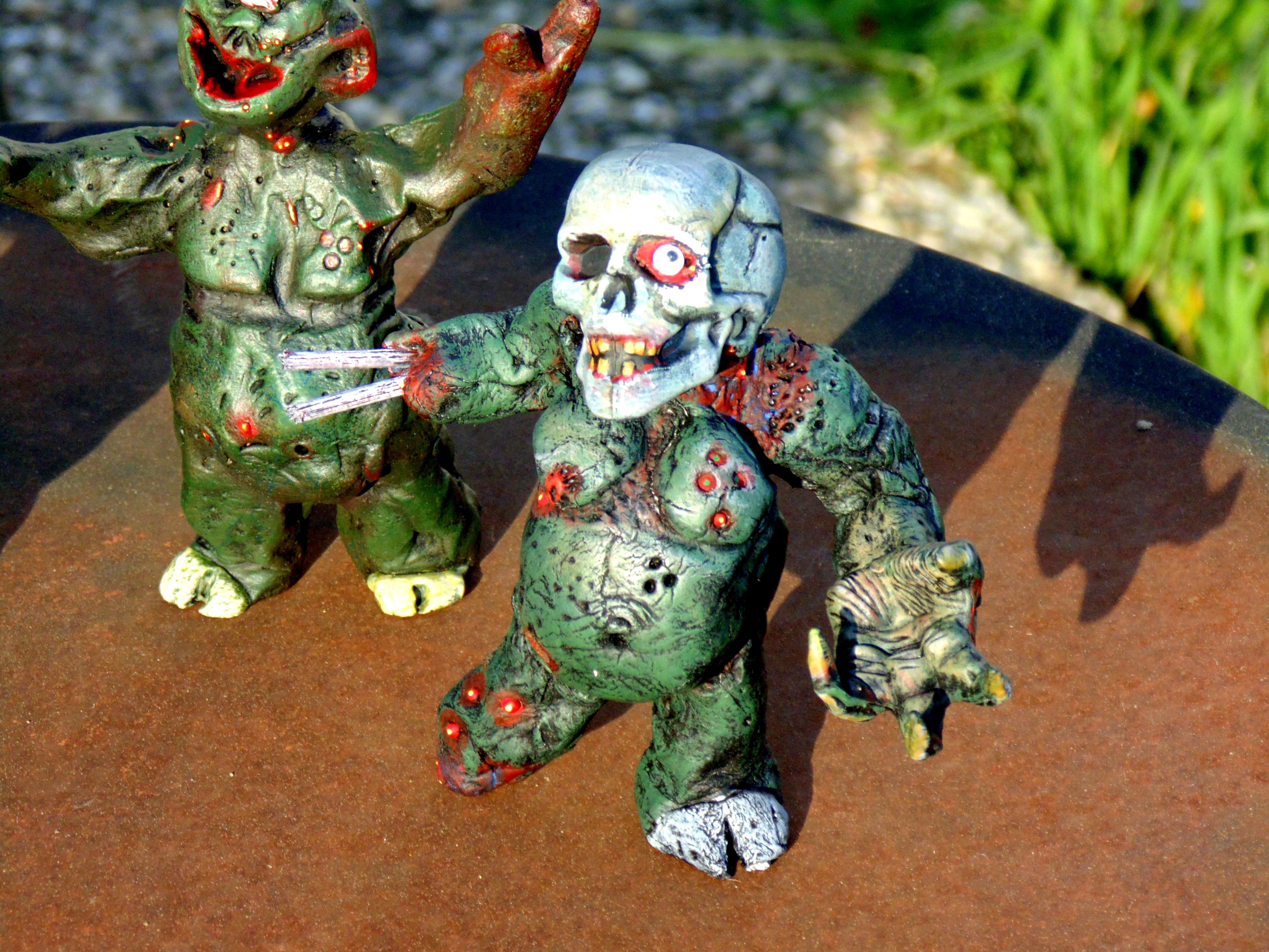 Chaos Nurgle, Converion, Conversion, Daemons, Garden, Gnome, Guo, Nurgle, Plague, Plaguebearers, Prince, Scratch