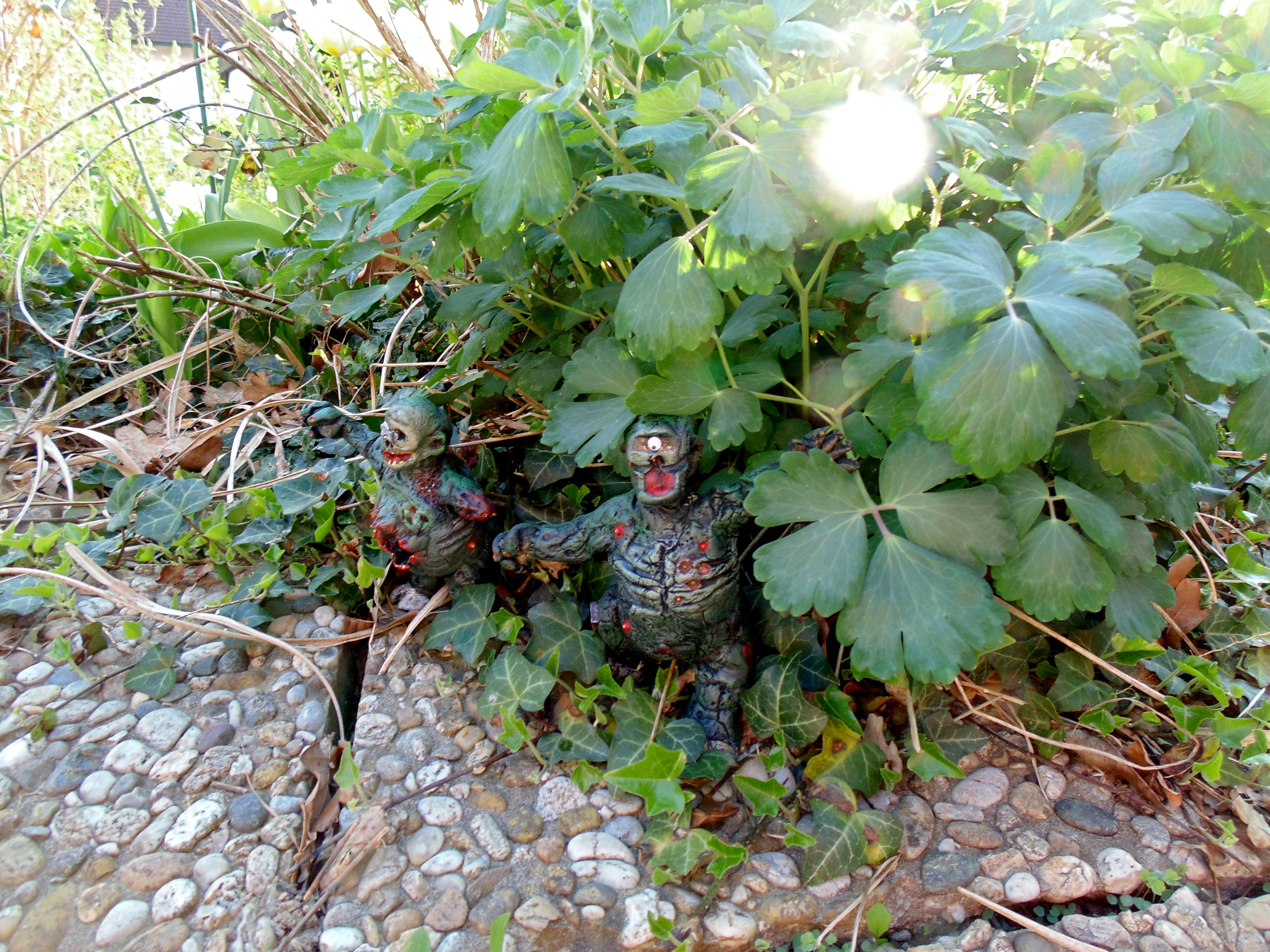 Chaos Nurgle, Converion, Conversion, Daemons, Garden, Gnome, Guo, Nurgle, Plague, Plaguebearers, Prince, Scratch