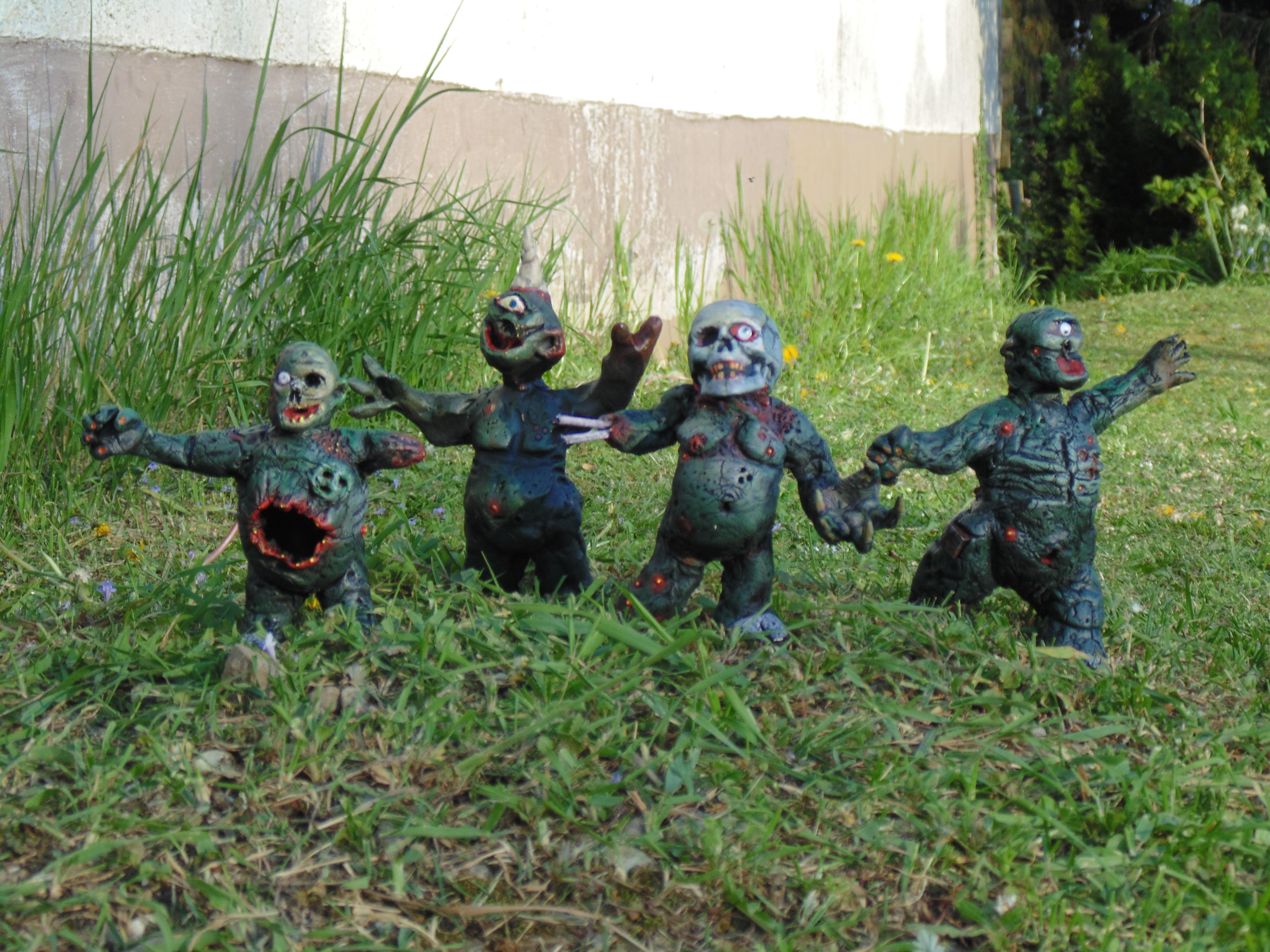 Chaos Nurgle, Conversion, Daemons, Garden, Gnome, Guo, Nurgle, Plague, Plaguebearers, Prince, Scratch