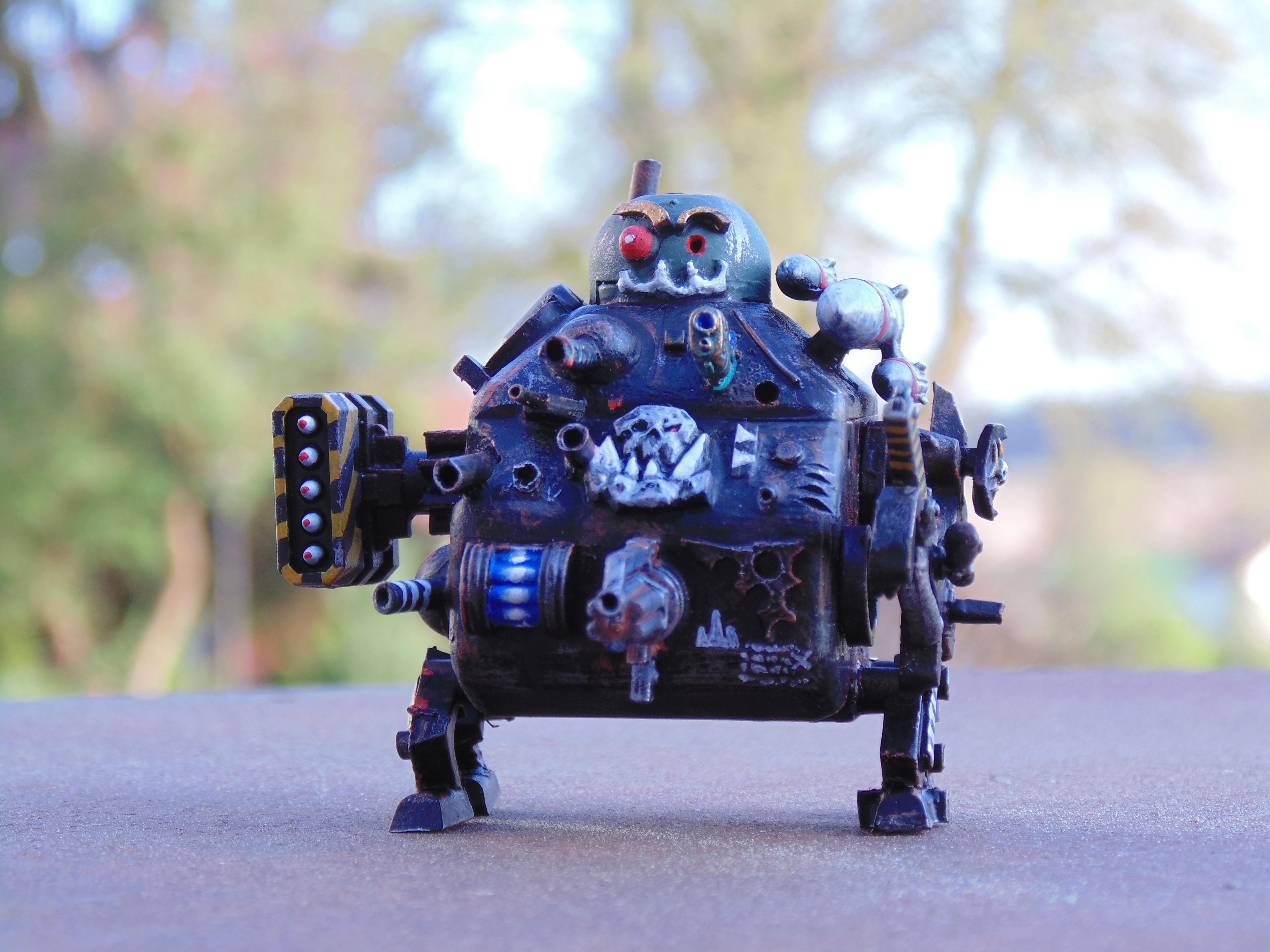 6mm, Epic, Gargant, Mech, Oldhammer, Orcs, Orks, Scratch, Stompas, Superstompa