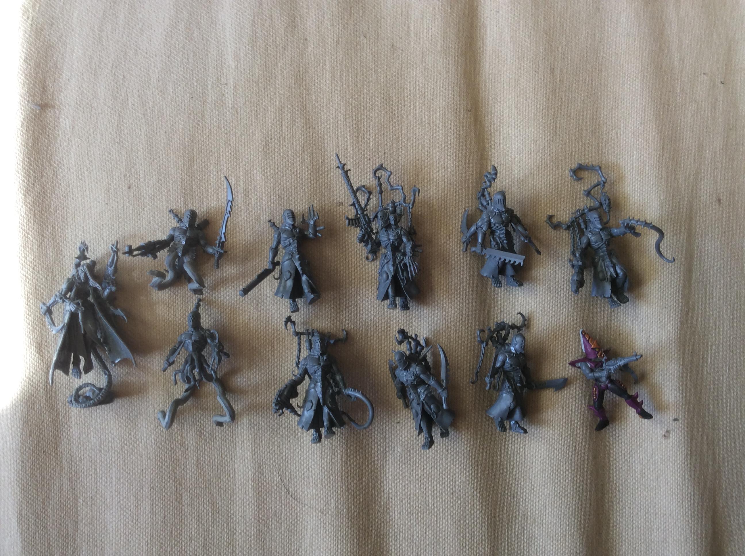 Conversion, Dark Eldar, Warhammer 40,000, Work In Progress, Wrack