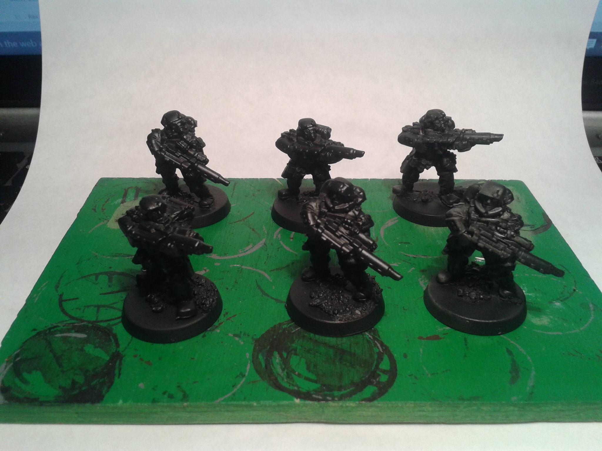 Astra Militarum, Imperial Guard, Metal, Storm Troopers