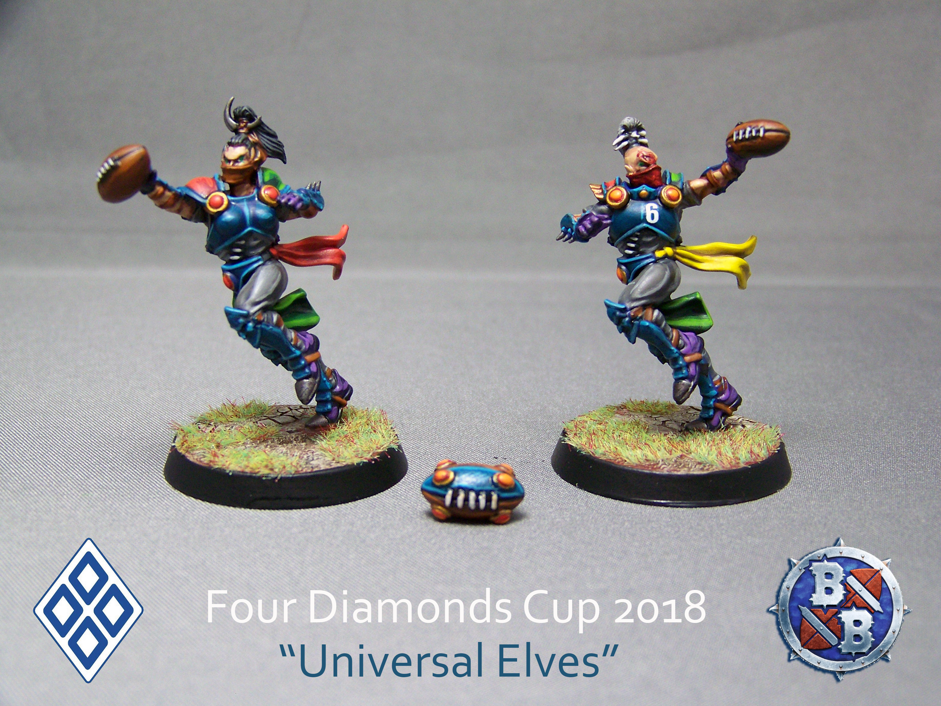 Blood Bowl, Catchers, Elves, Four Diamonds Cup, Runners