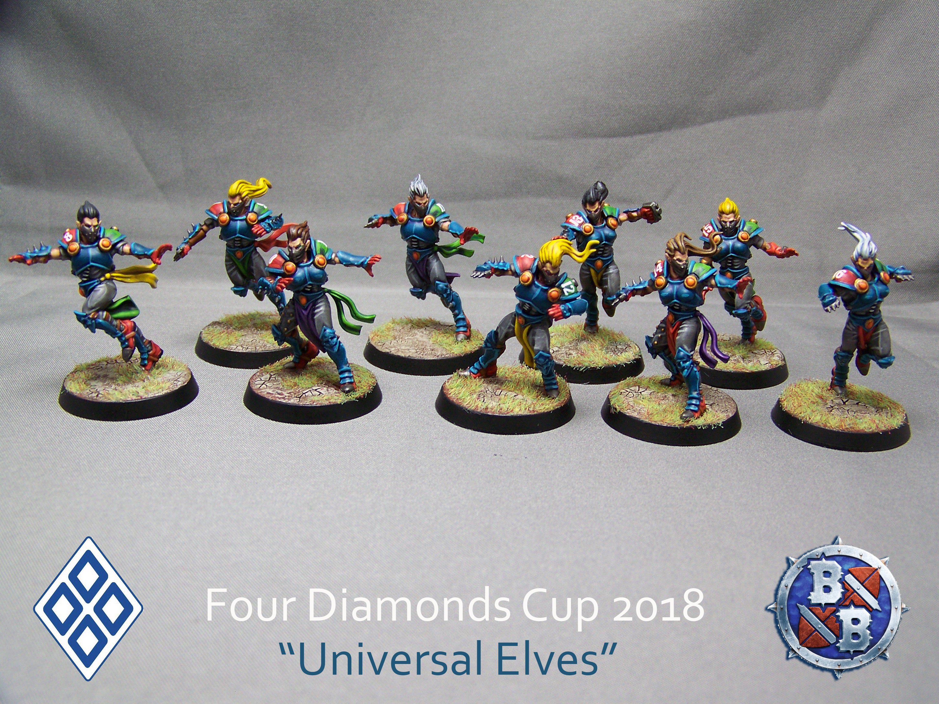Blood Bowl, Elves, Four Diamonds Cup, Linemen