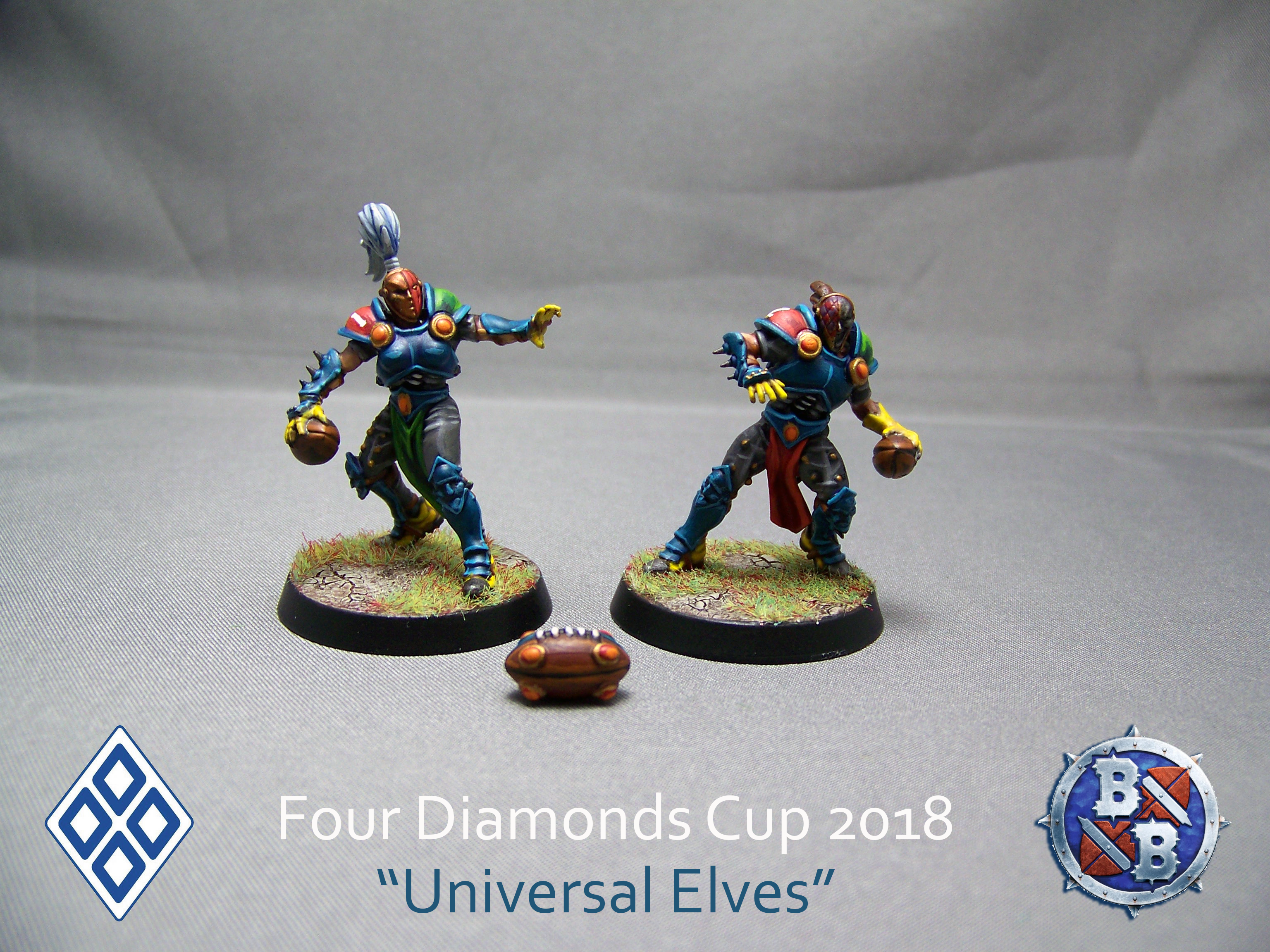 Blood Bowl, Elves, Four Diamonds Cup, Throwers