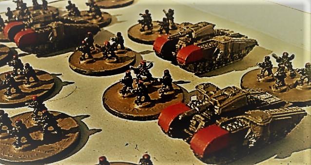 6mm, Churchillian, Epic, Imperial Guard, Infantry, Leman Russ, Painted, Tank, Warhammer 40,000