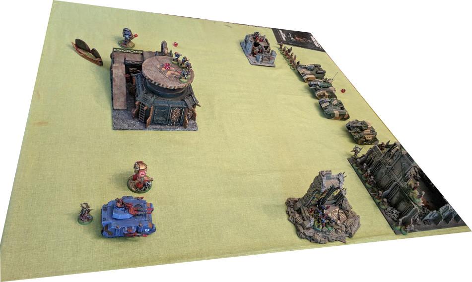 Astra Militarum, Deployment, Skirmish, Ultramarines, Vostroyan