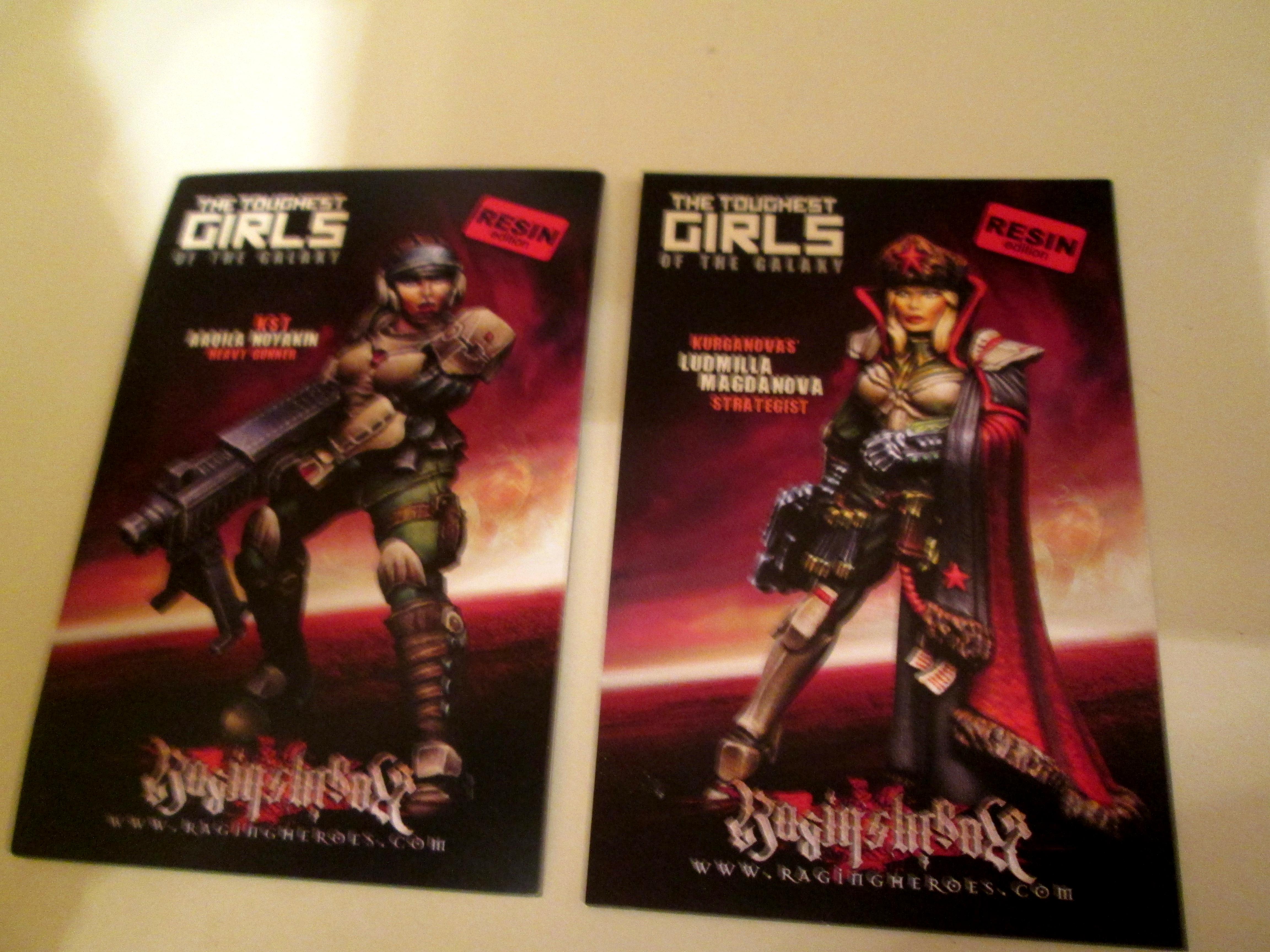 Command Team, Female, Imperial Guard, Infantry, Raging Heroes