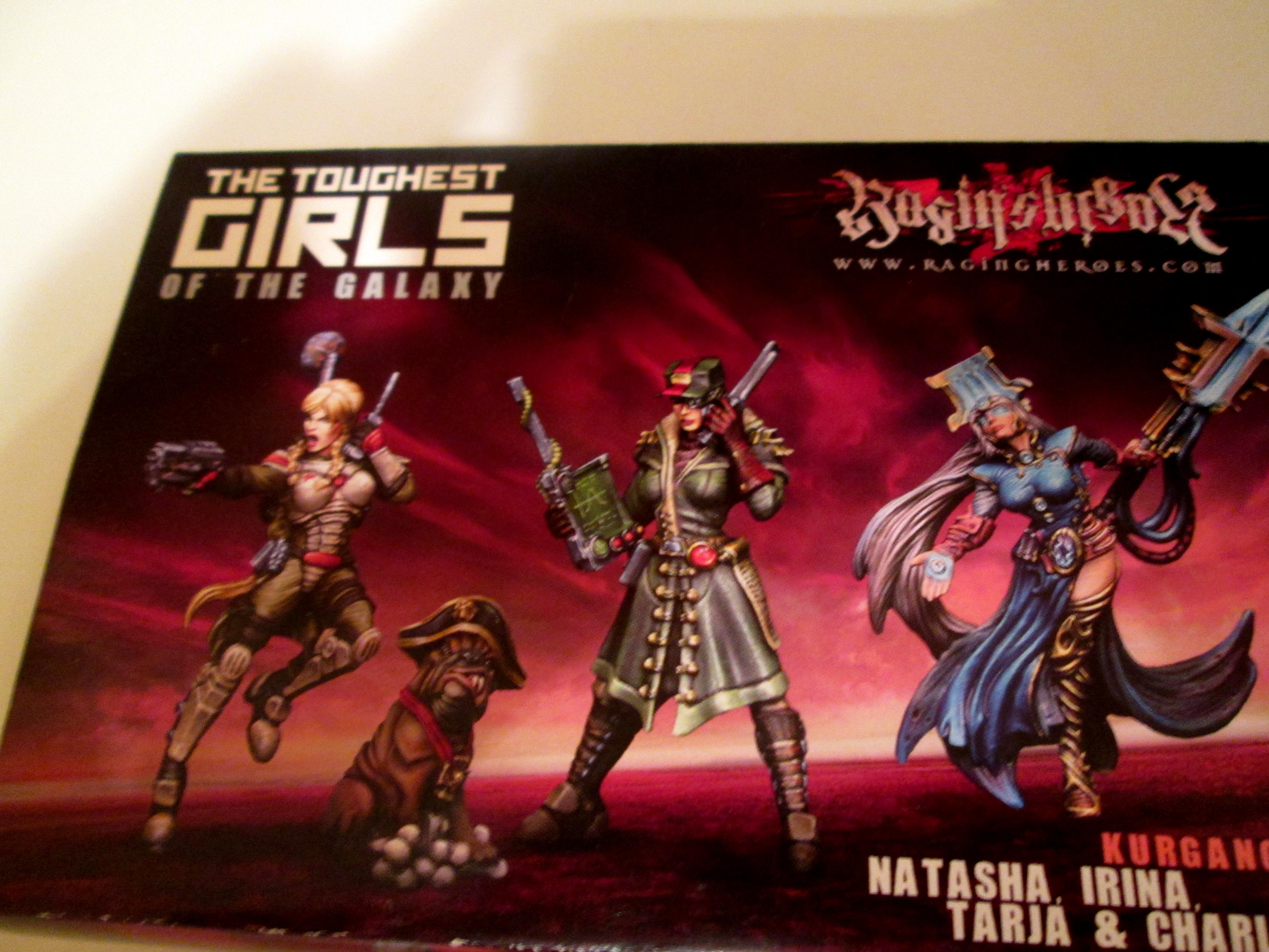 Command Team, Female, Imperial Guard, Infantry, Raging Heroes