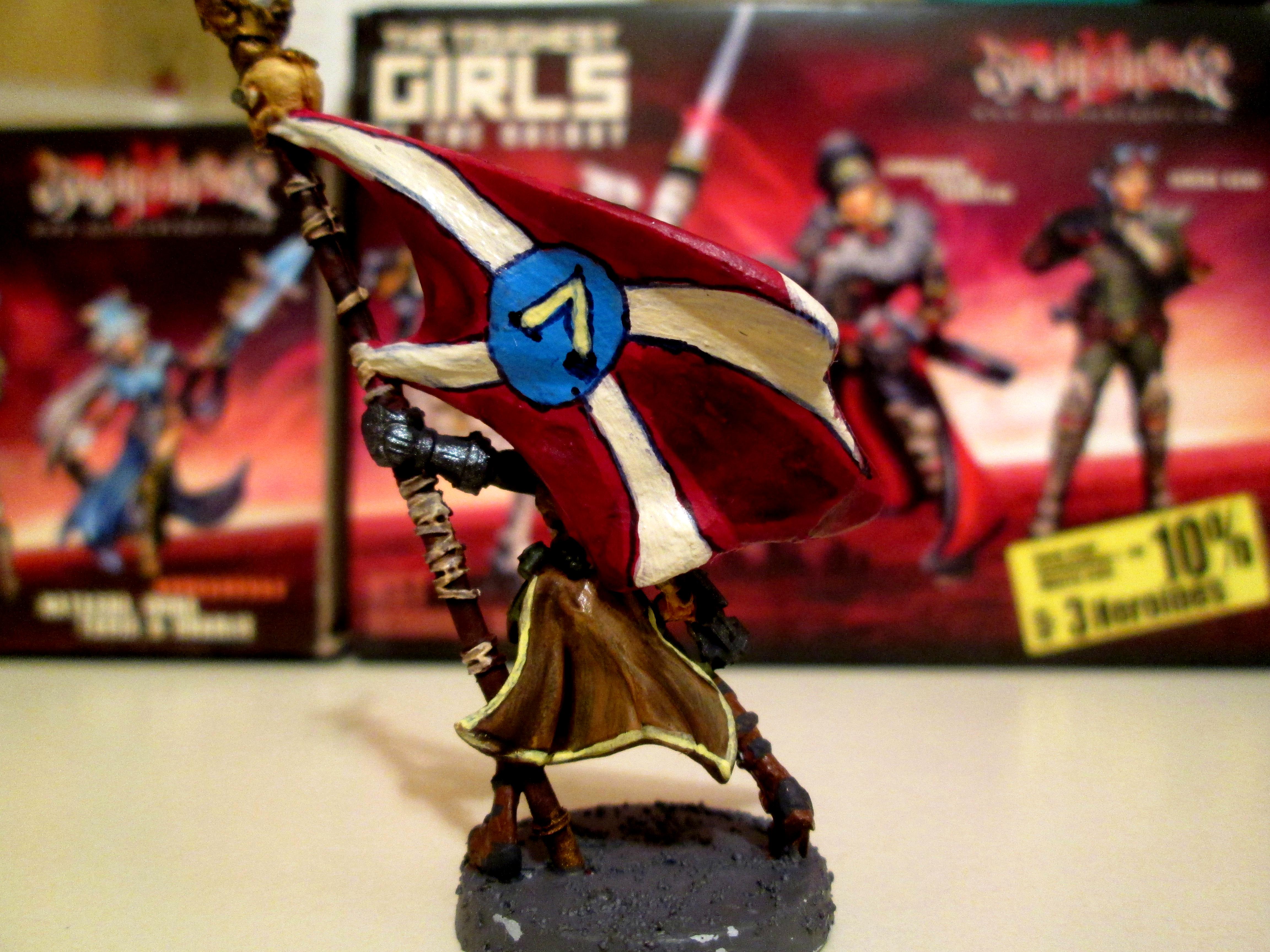Command Team, Female, Imperial Guard, Infantry, Raging Heroes