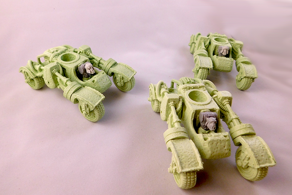 Buggy, Green, Orks, Work In Progress