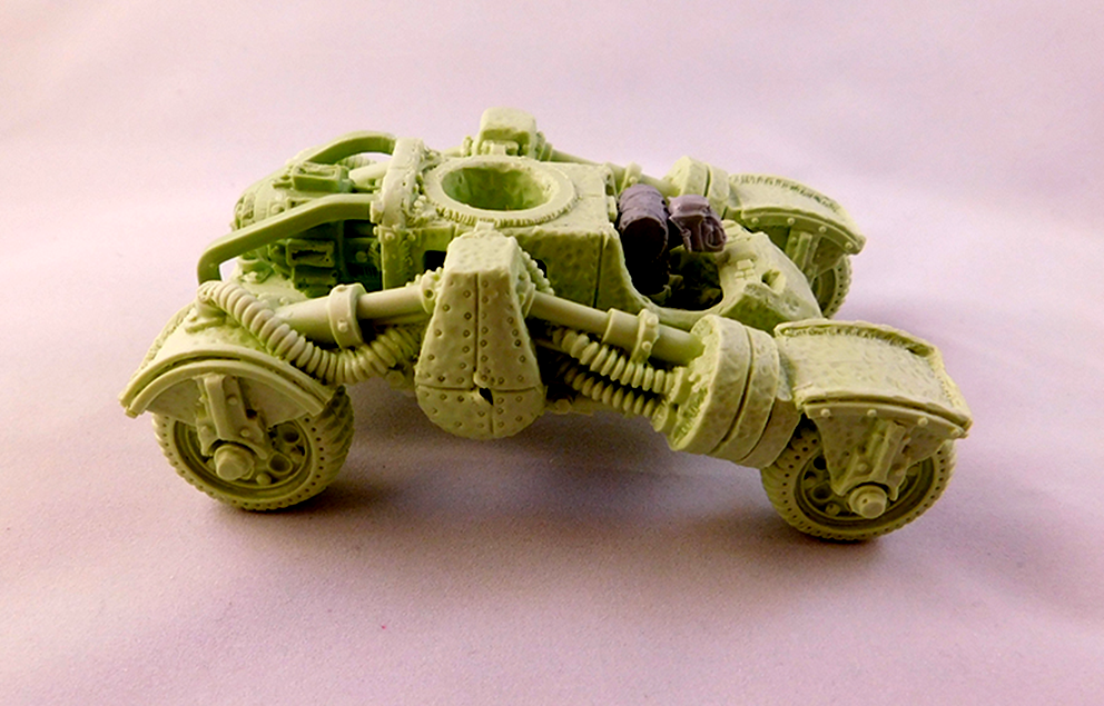 Buggy, Green, Orks, Work In Progress