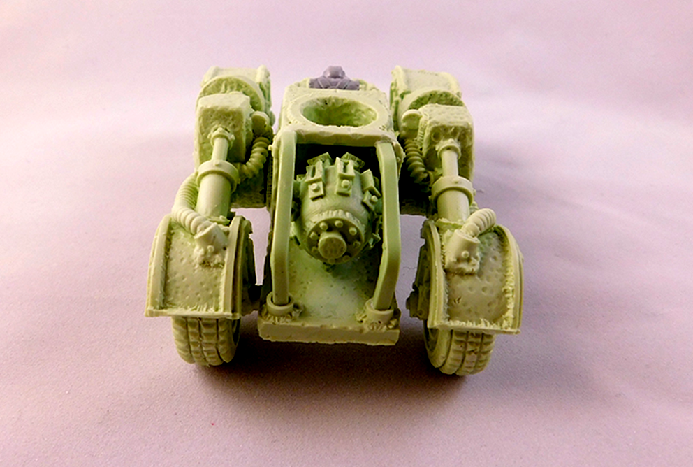 Buggy, Green, Orks, Work In Progress