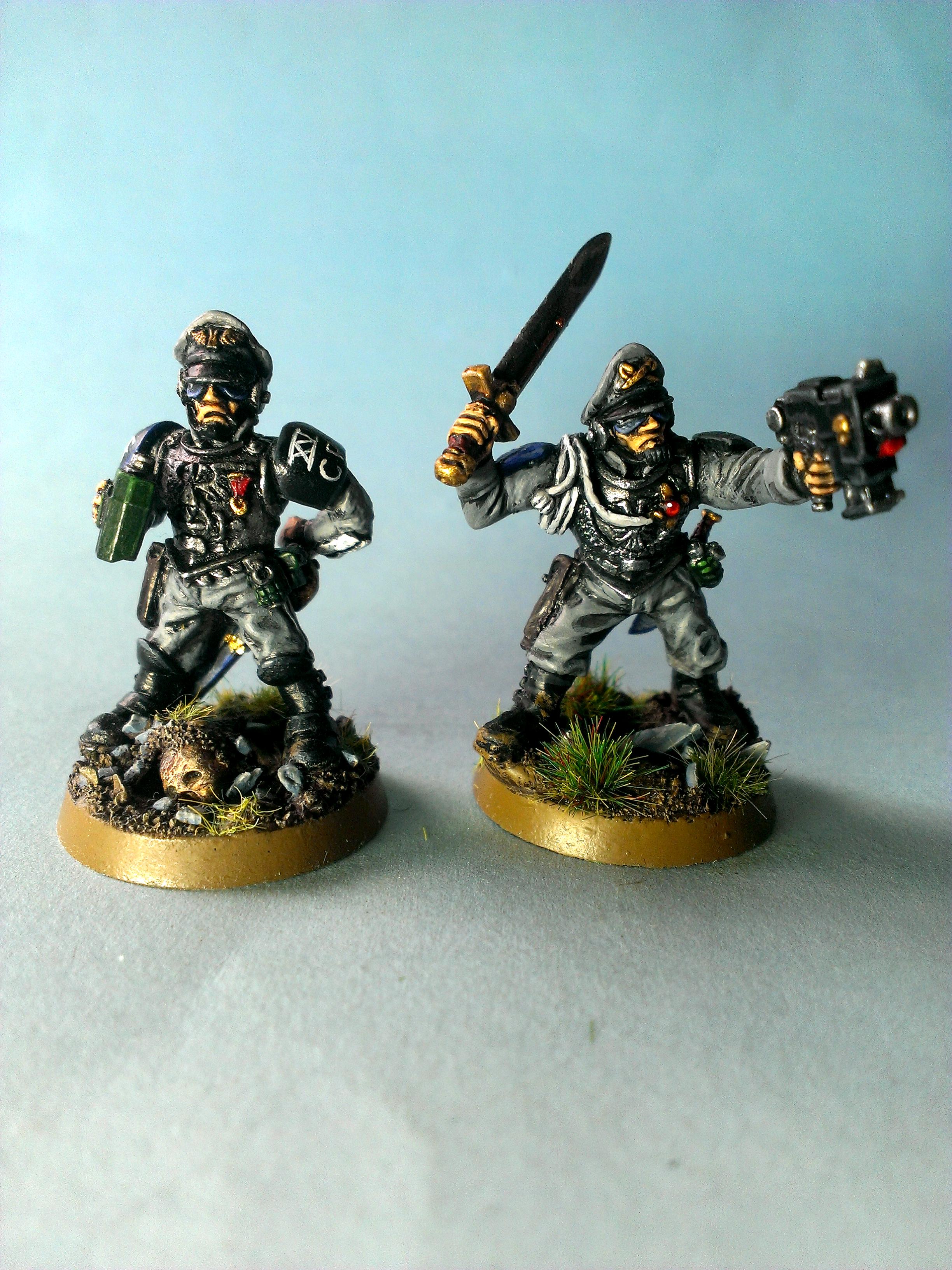 Astrid Militum, Rogue Trader Captain. Imperial Guard