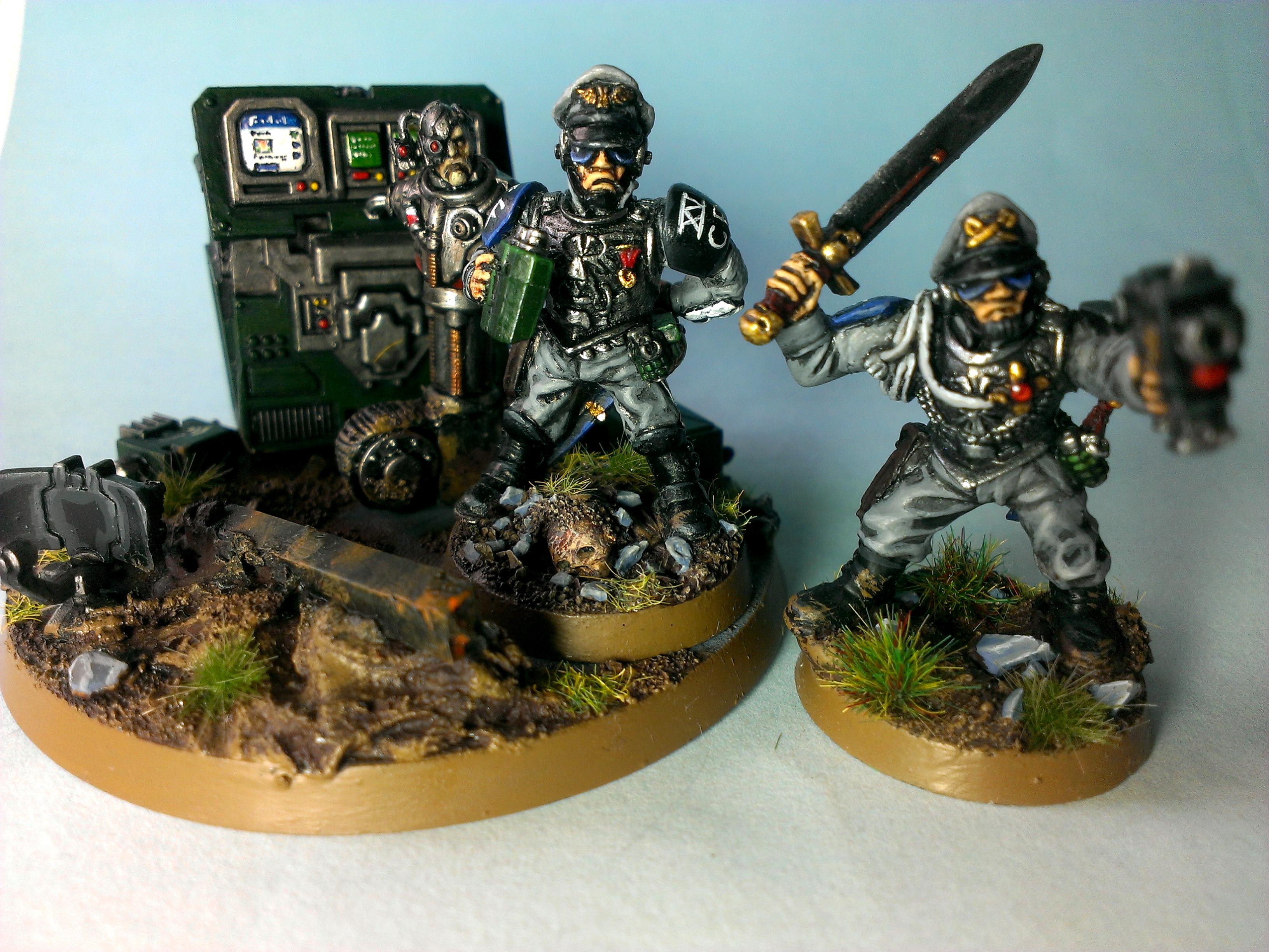 Commander, Imperial Army, Imperial Guard, Officer, Oldhammer, Out Of Production, Rogue Trader