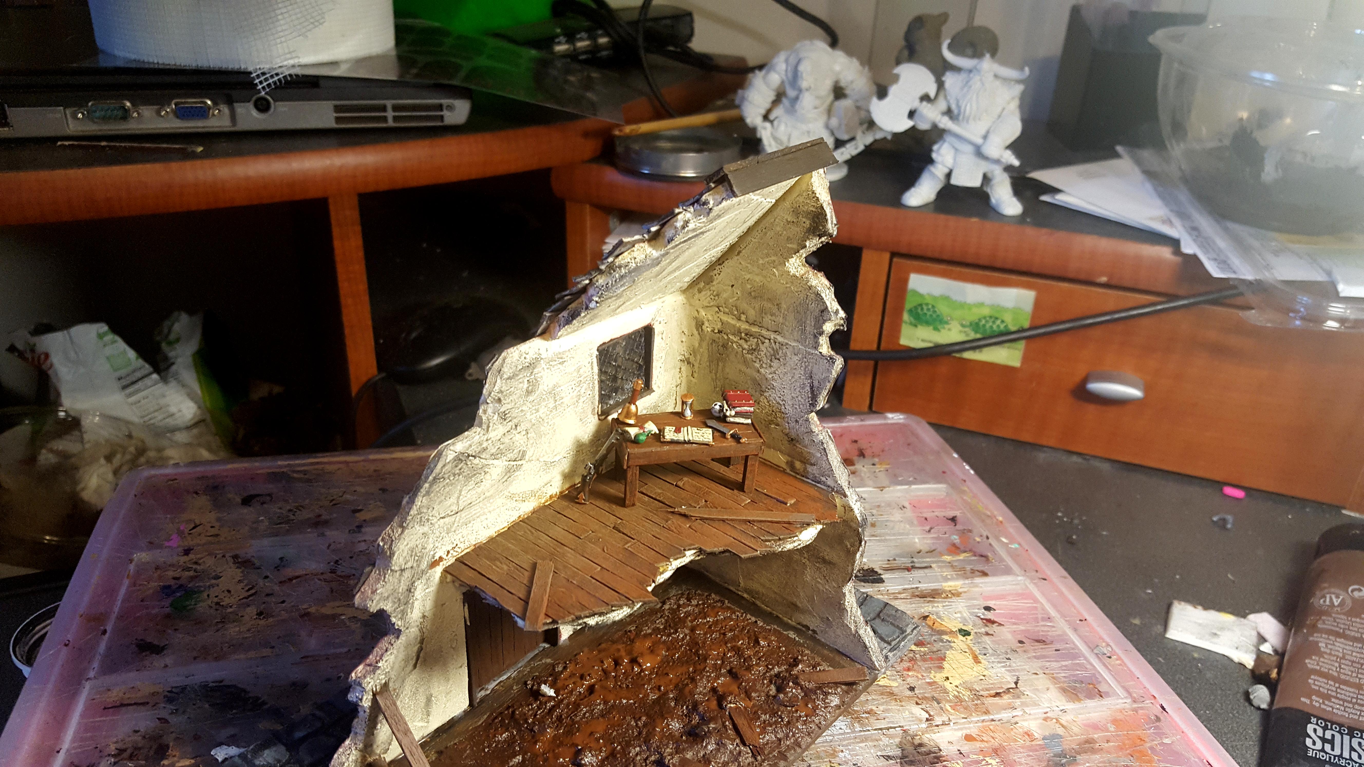 Mordheim, Ruins, Scratch Build, Terrain