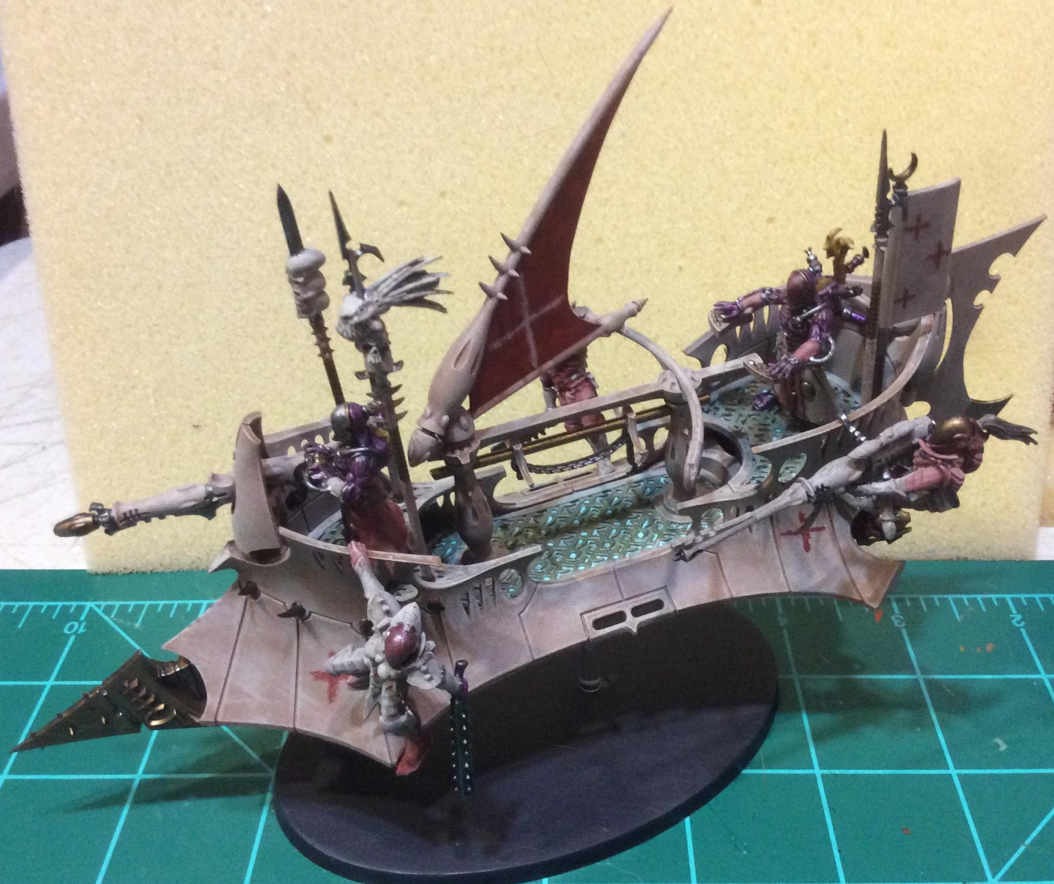 Ambulance, Conversion, Dark Eldar, Drukhari, For Fun, Kit Bash, Raider, Wrack