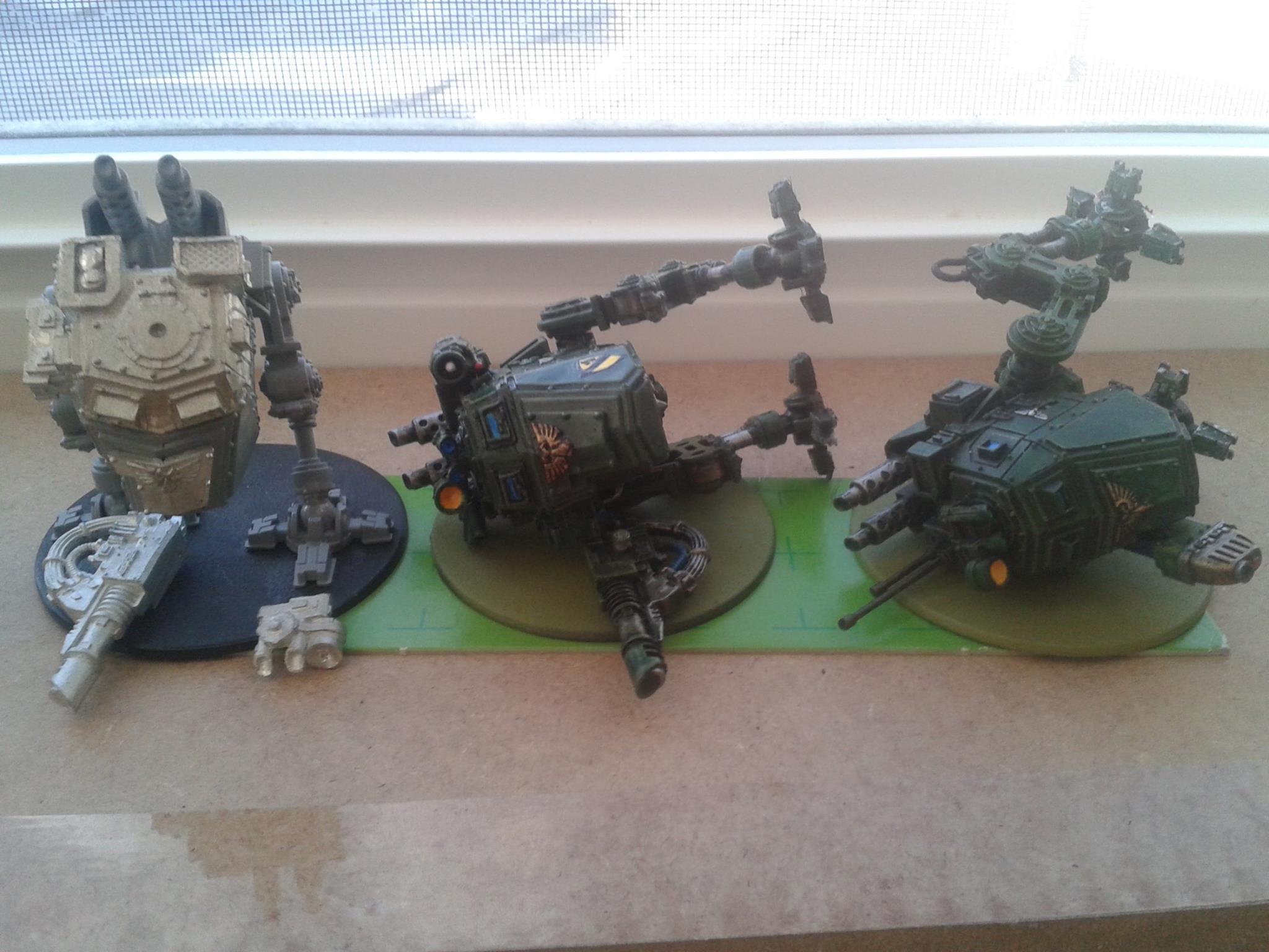 Astra Militarum, Imperial Guard, Metal, Plastic, Sentinel