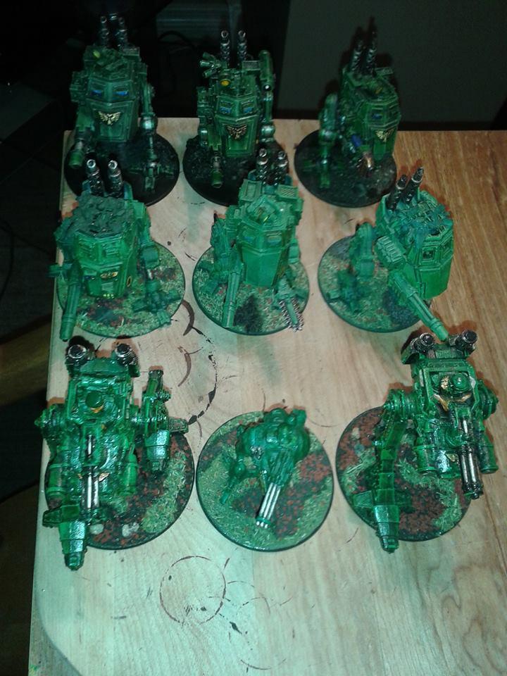 Astra Militarum, Imperial Guard, Metal, Plastic, Sentinel