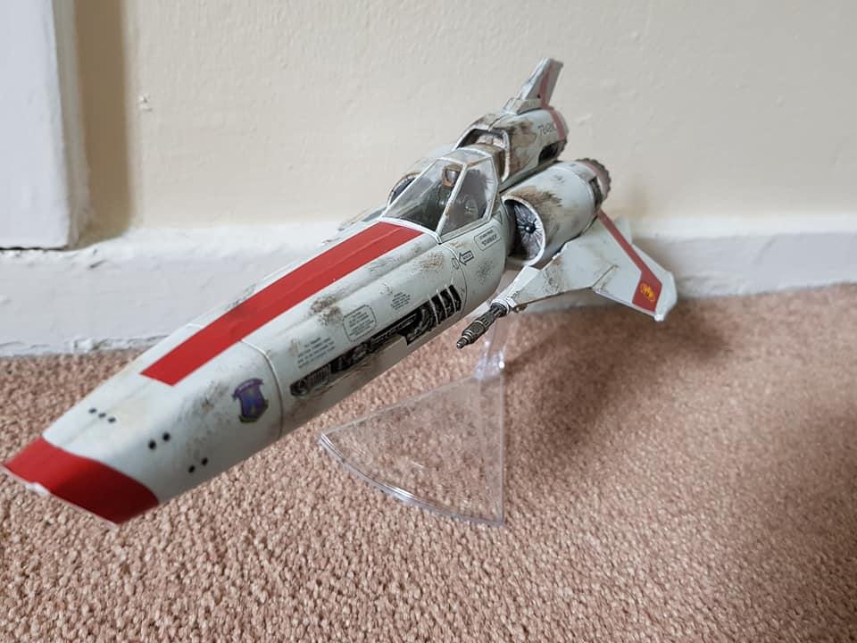 Battlestar Galactica, Viper, Weathered, White