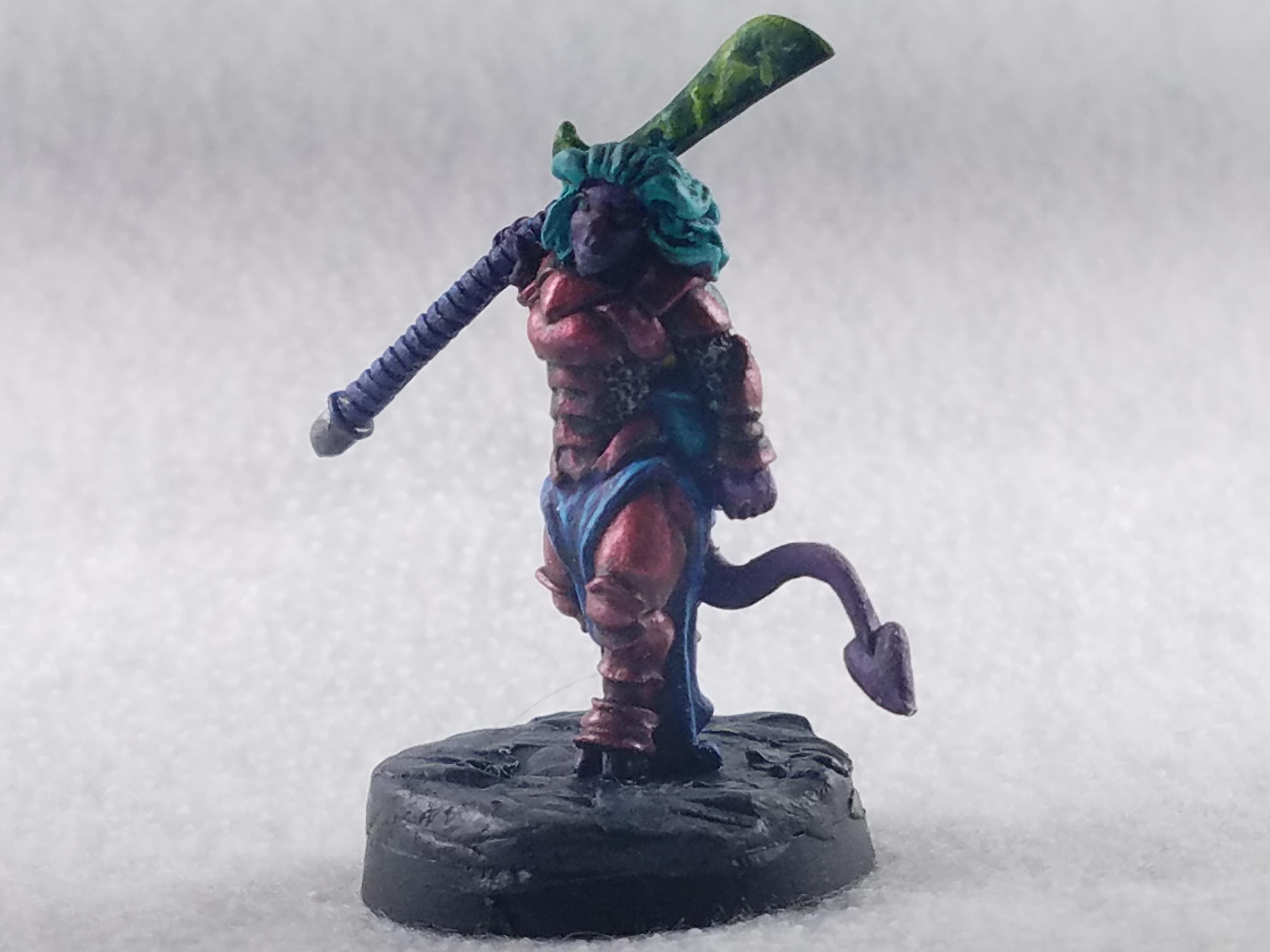 Adventurers, Dakka Painting Challenge 2018, Dungeons And Dragons, Fighter, Oathsworn, Tiefling, Warlock