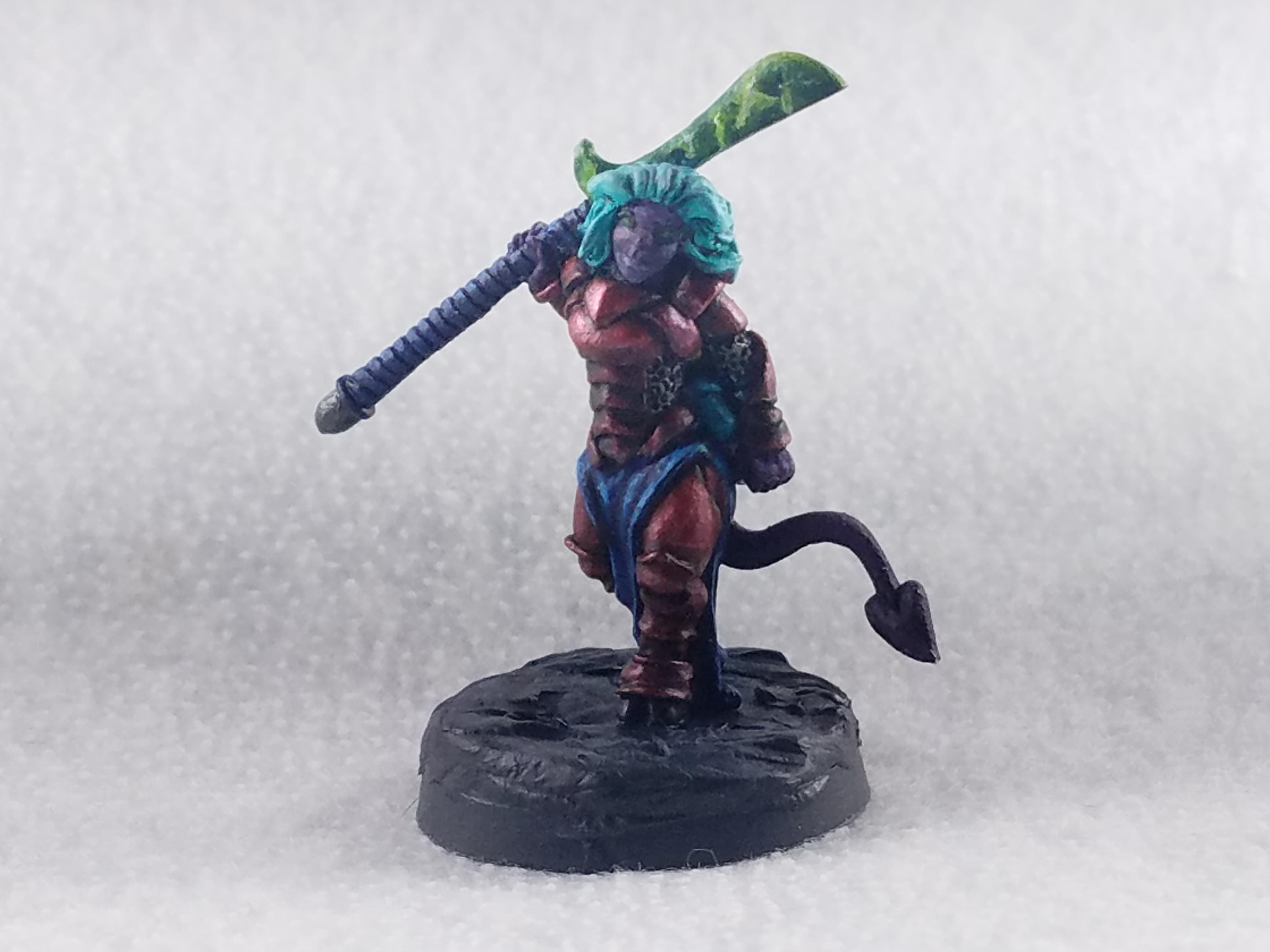 Adventurers, Dakka Painting Challenge 2018, Dungeons And Dragons, Fighter, Oathsworn, Tiefling, Warlock