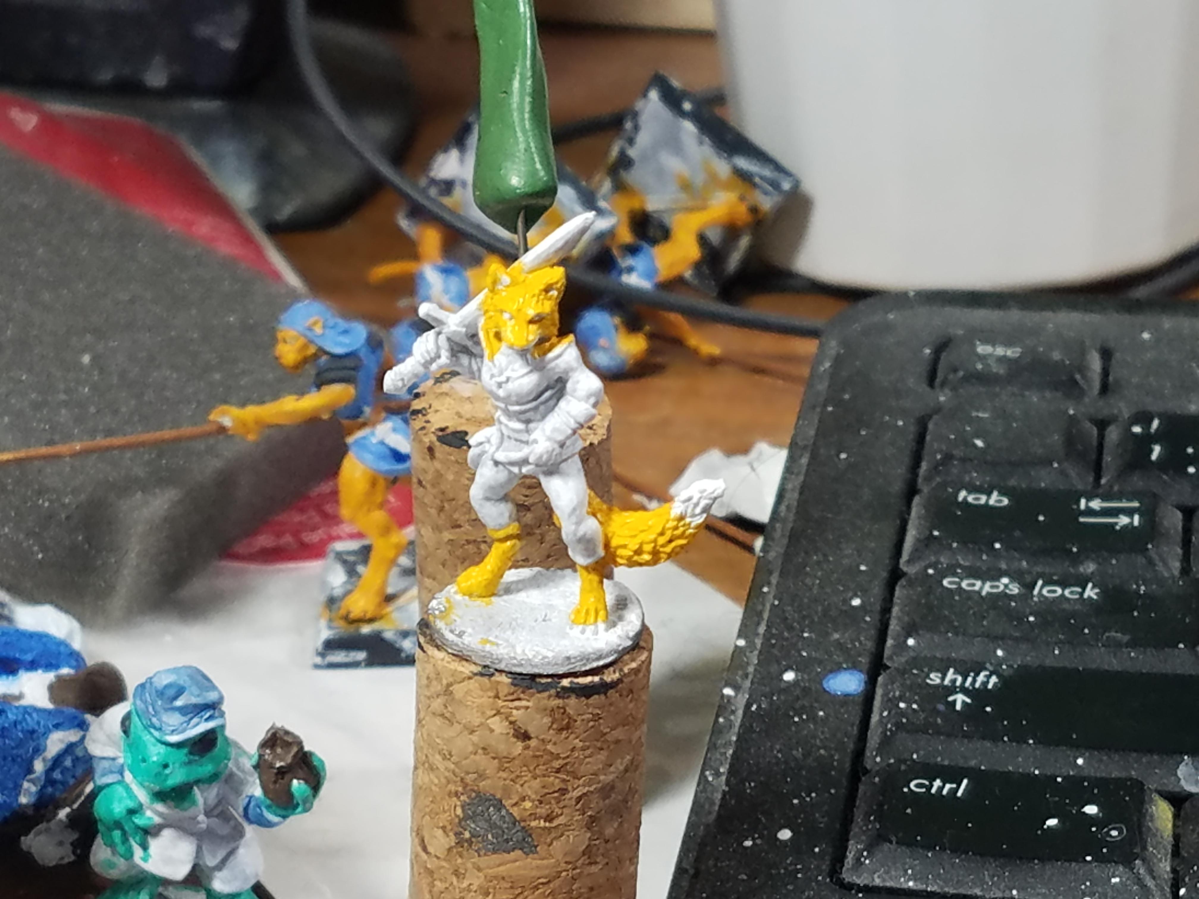 Greatsword, Kitsune, Oathsworn, Work In Progress