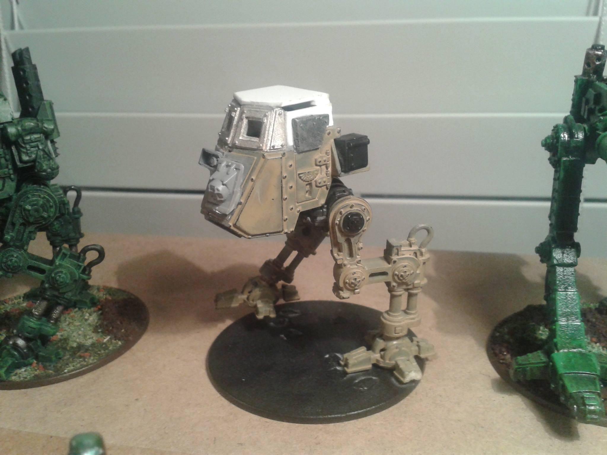 Astra Militarum, Imperial Guard, Metal, Plastic, Sentinel