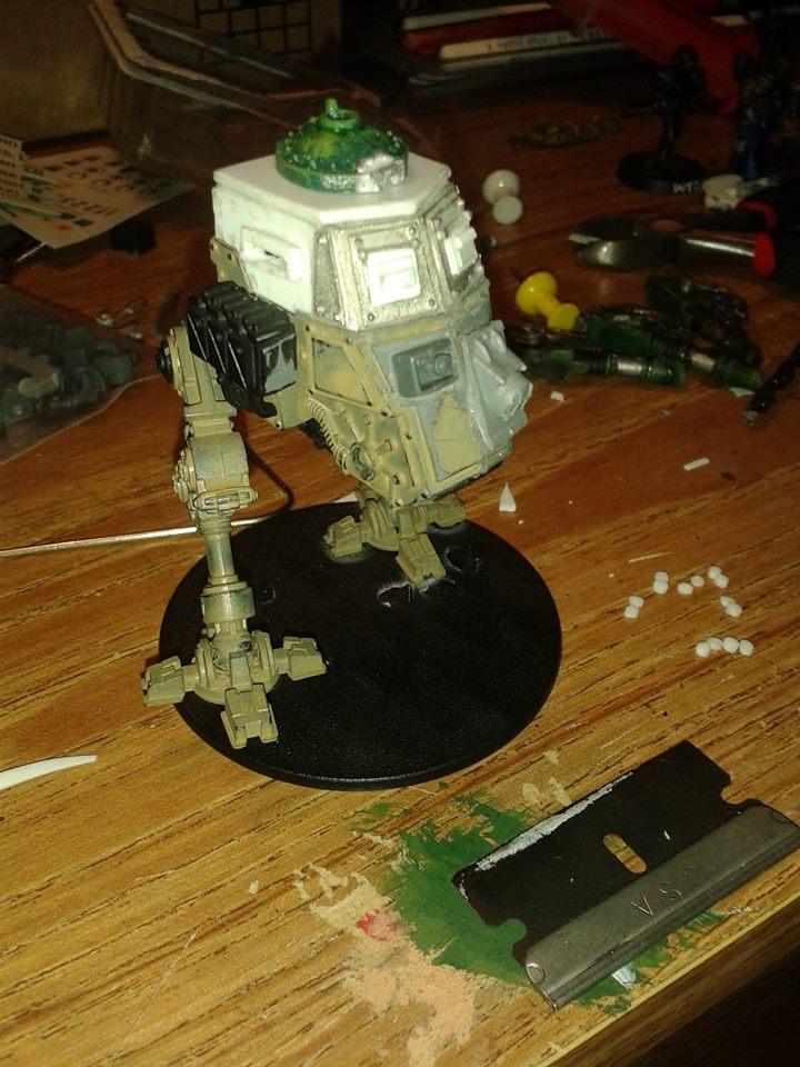 Astra Militarum, Imperial Guard, Metal, Plastic, Sentinel