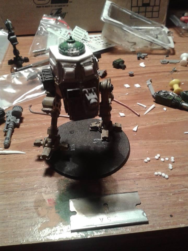 Astra Militarum, Imperial Guard, Metal, Plastic, Sentinel