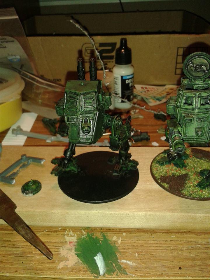 Astra Militarum, Imperial Guard, Metal, Plastic, Sentinel