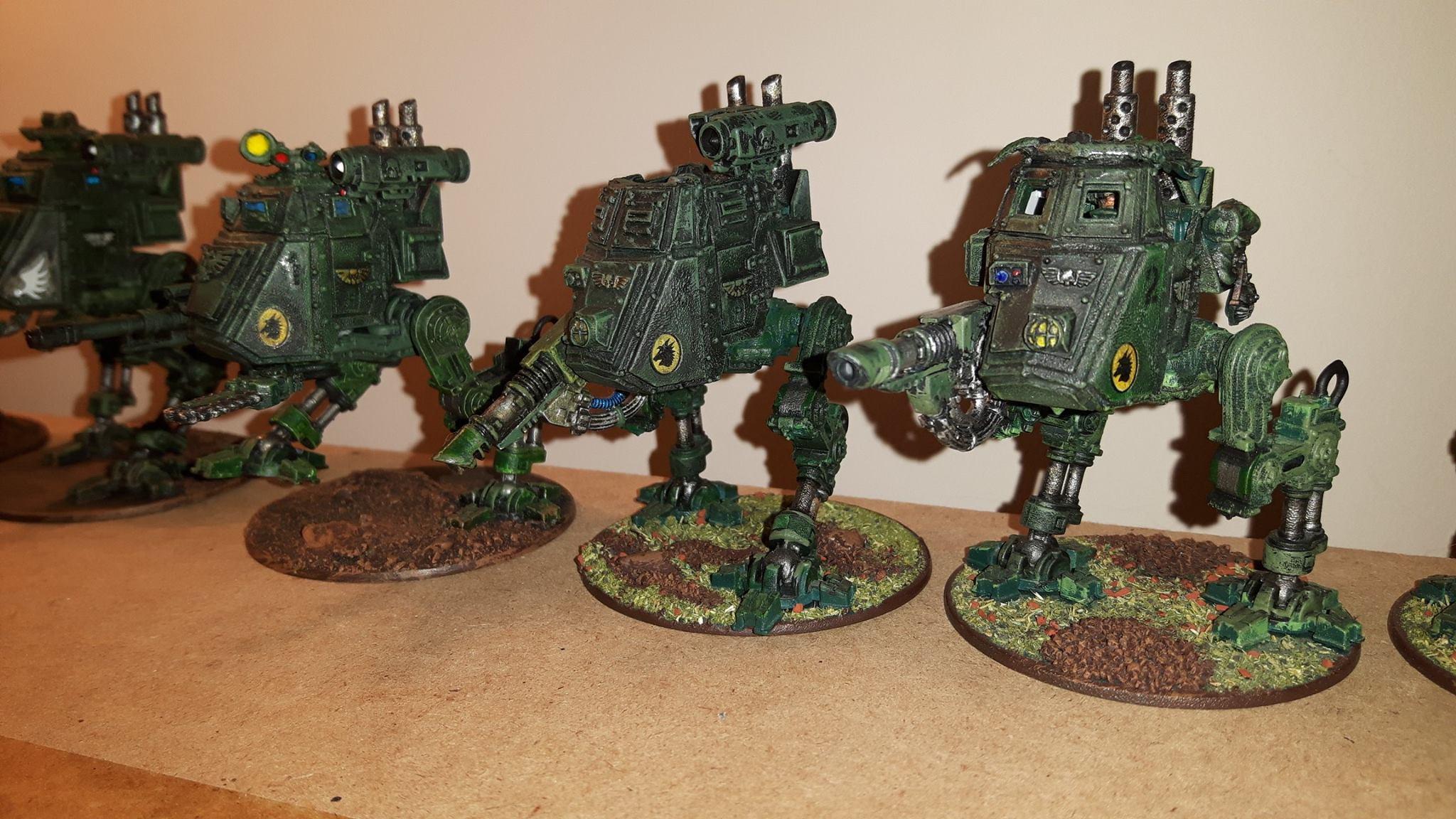 Astra Militarum, Imperial Guard, Metal, Plastic, Sentinel