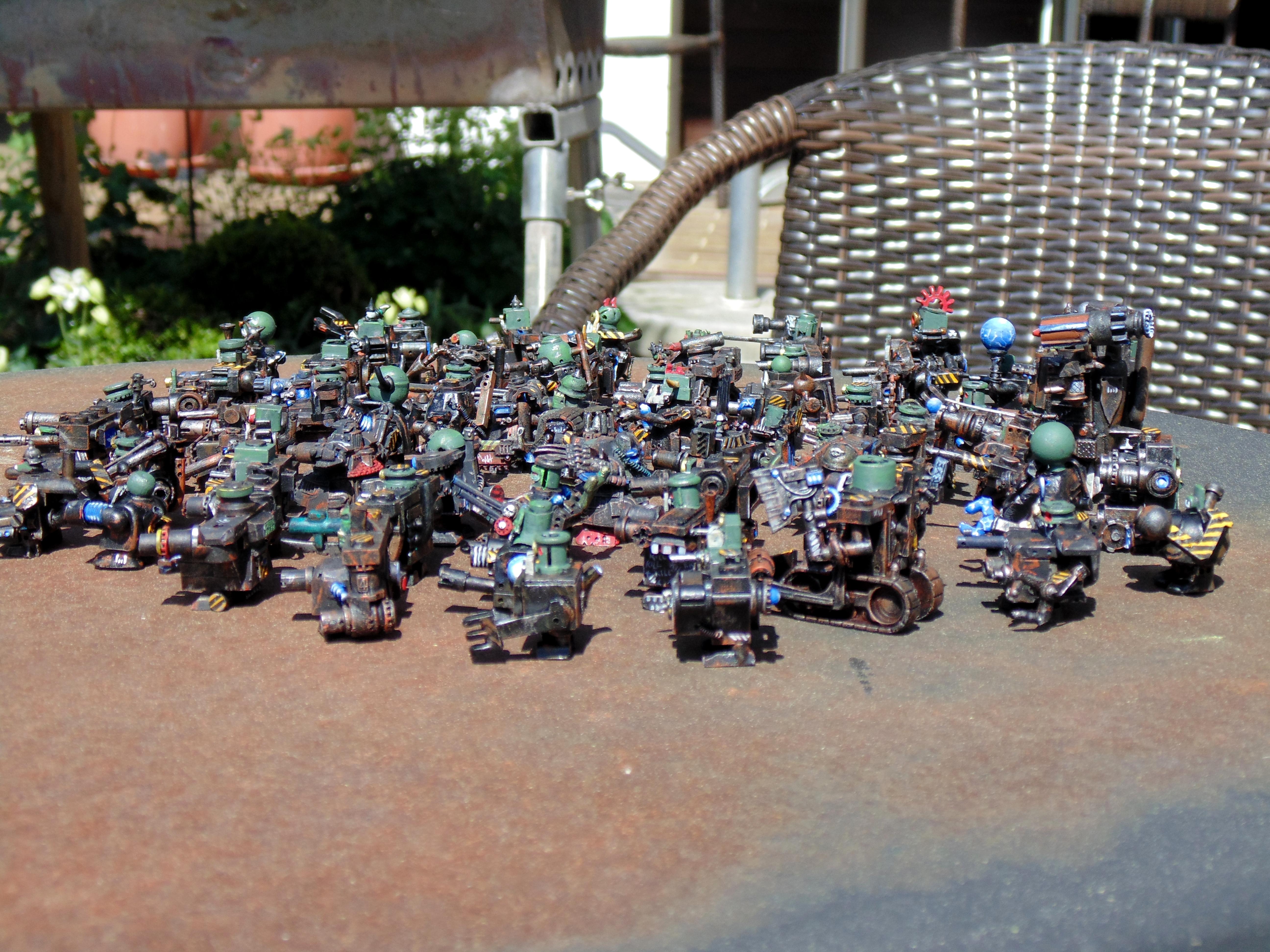 6mm, Epic, Gargant, Mech, Oldhammer, Orcs, Orks, Scratch, Stompas, Superstompa