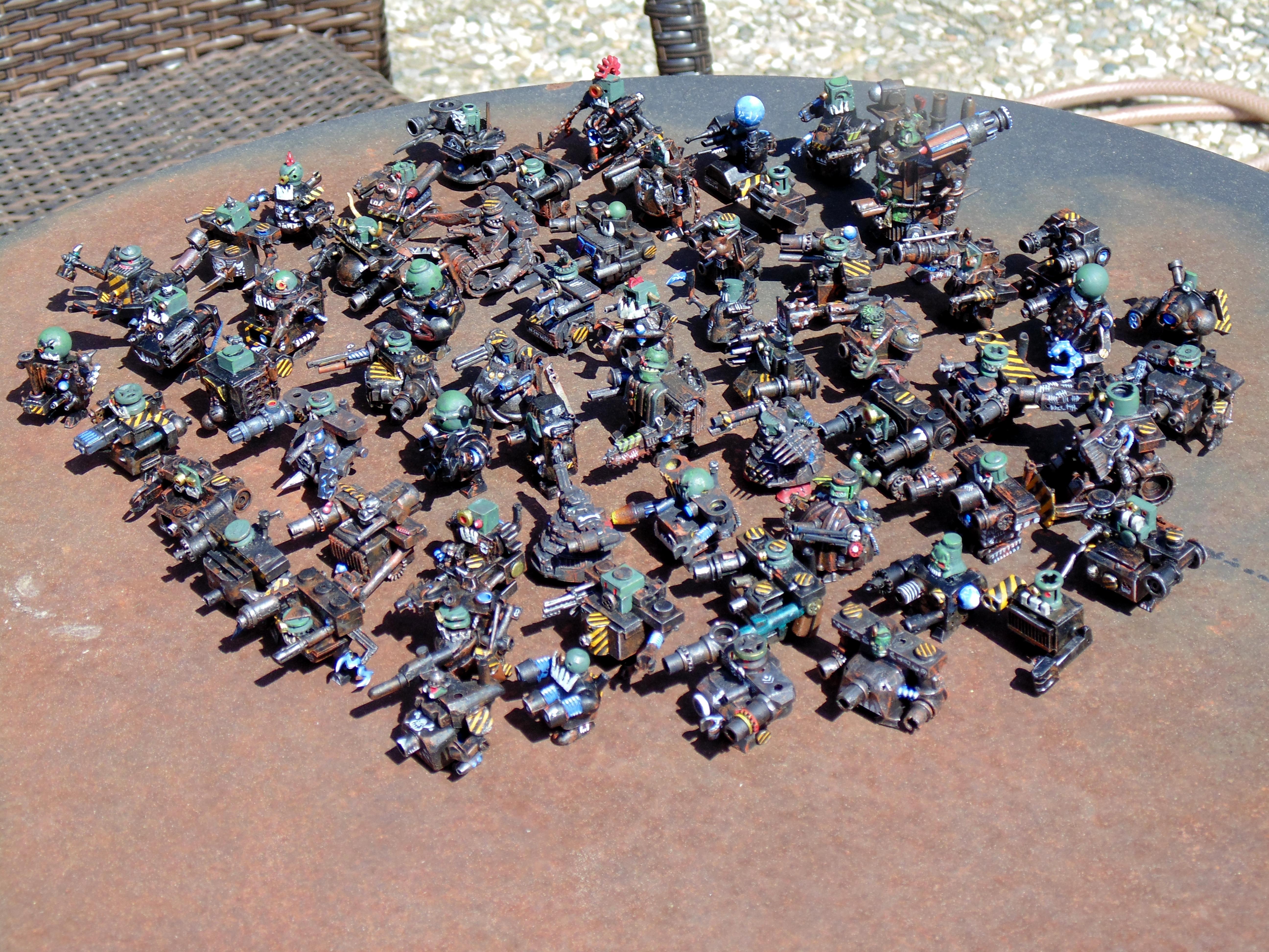 6mm, Epic, Gargant, Mech, Oldhammer, Orcs, Orks, Scratch, Stompas, Superstompa