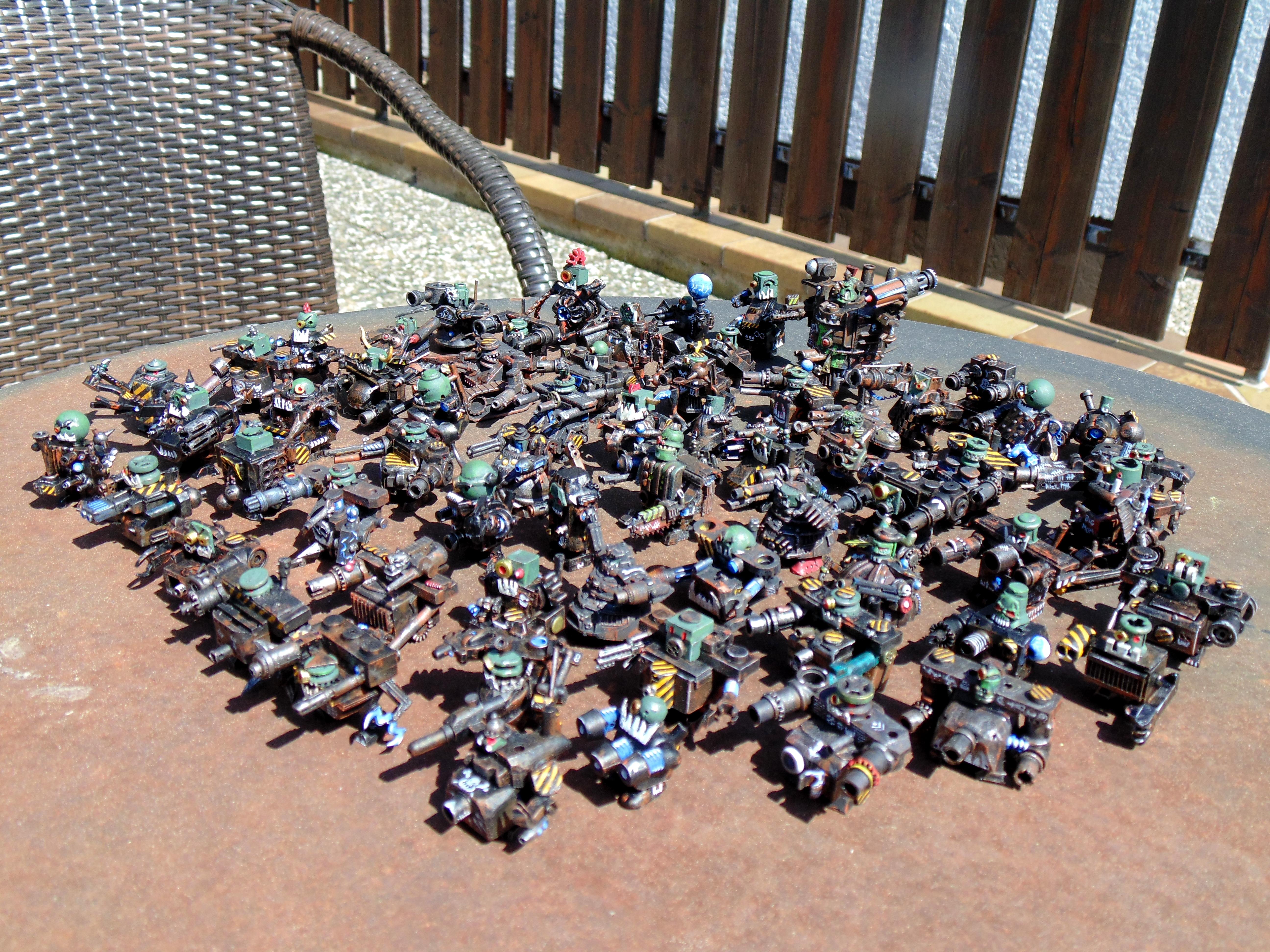 6mm, Epic, Gargant, Mech, Oldhammer, Orcs, Orks, Scratch, Stompas, Superstompa