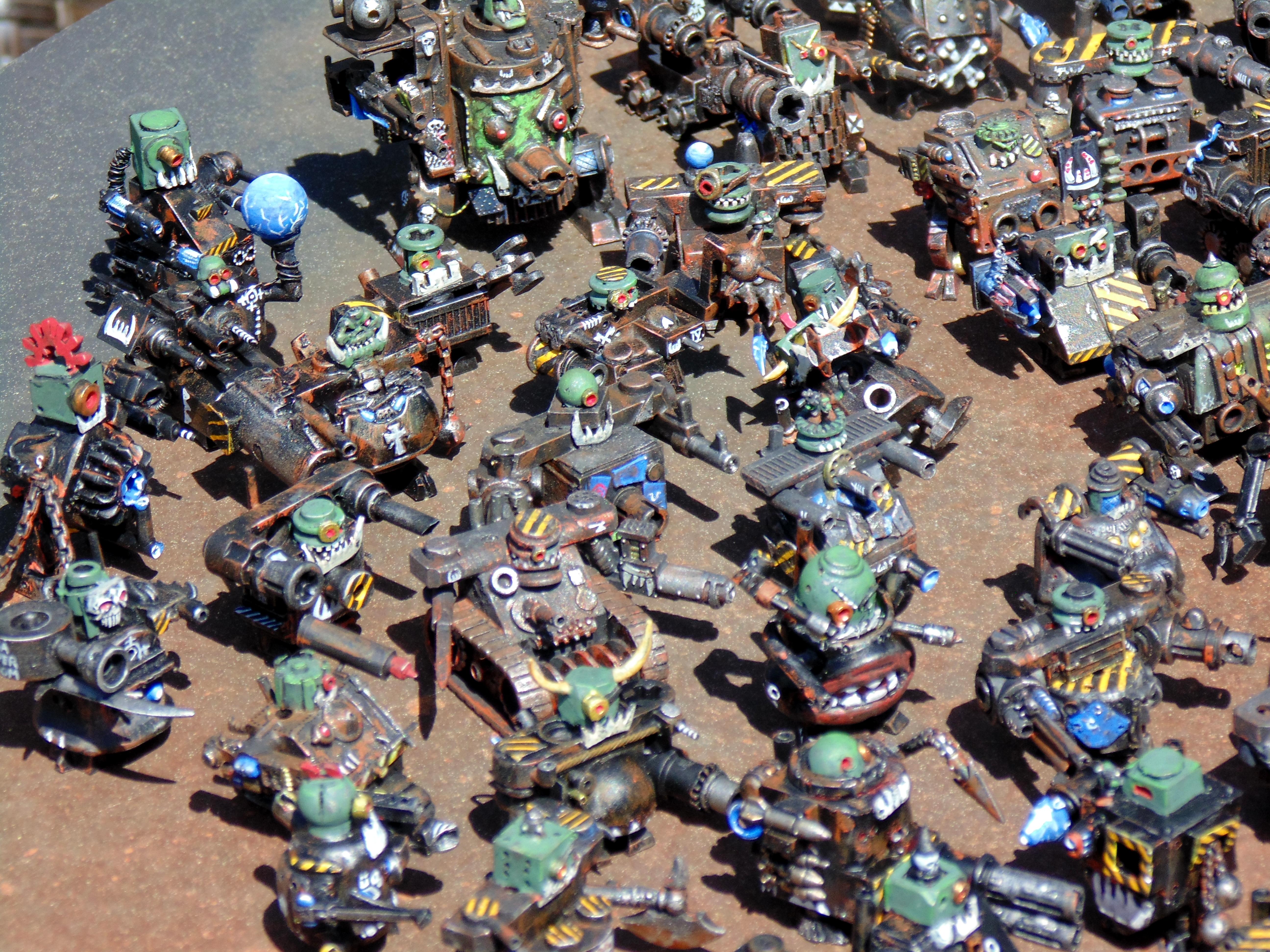 6mm, Epic, Gargant, Mech, Oldhammer, Orcs, Orks, Scratch, Stompas, Superstompa