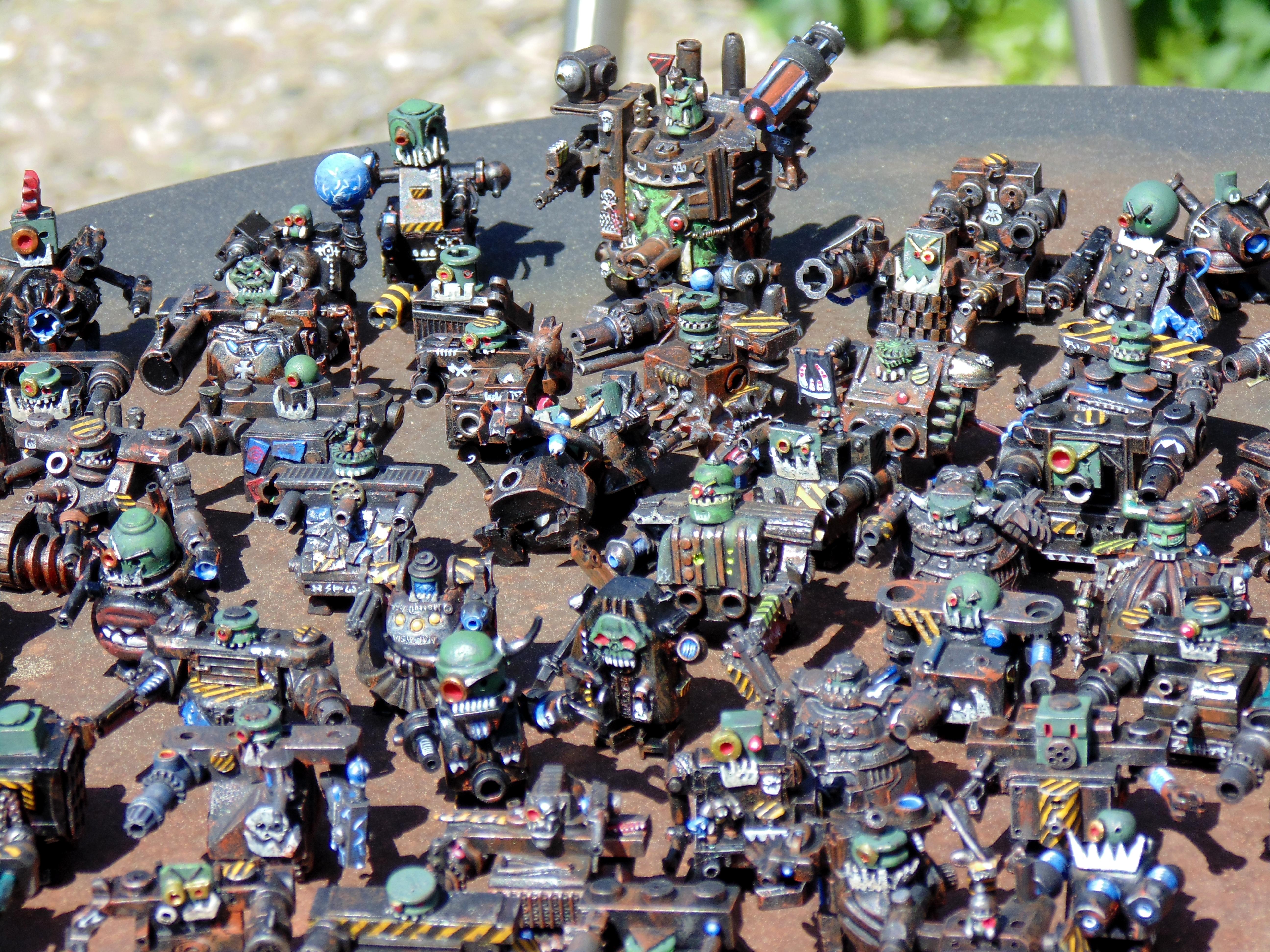 6mm, Epic, Gargant, Mech, Oldhammer, Orcs, Orks, Scratch, Stompas, Superstompa