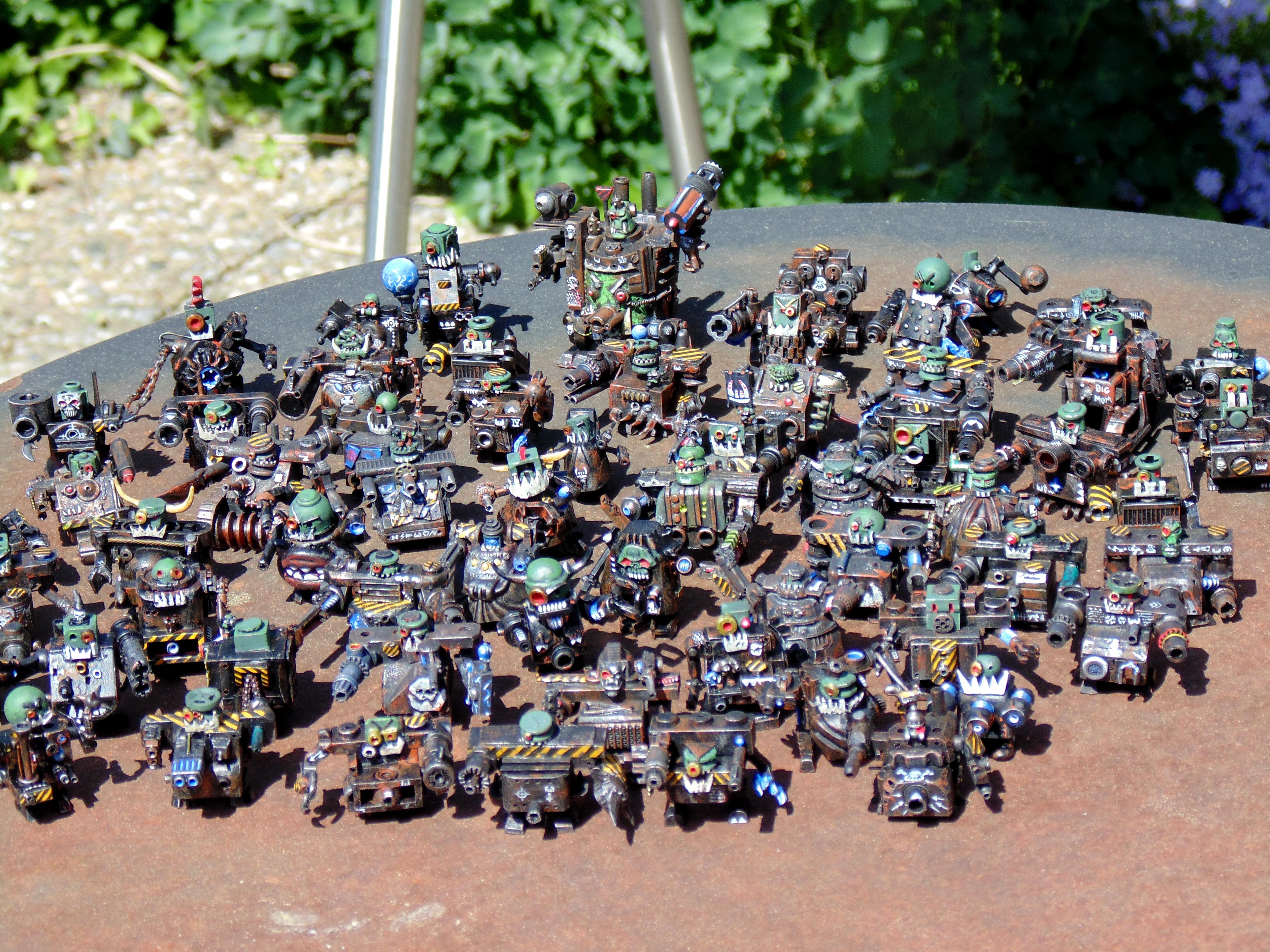 6mm, Epic, Gargant, Mech, Oldhammer, Orcs, Orks, Scratch, Stompas, Superstompa