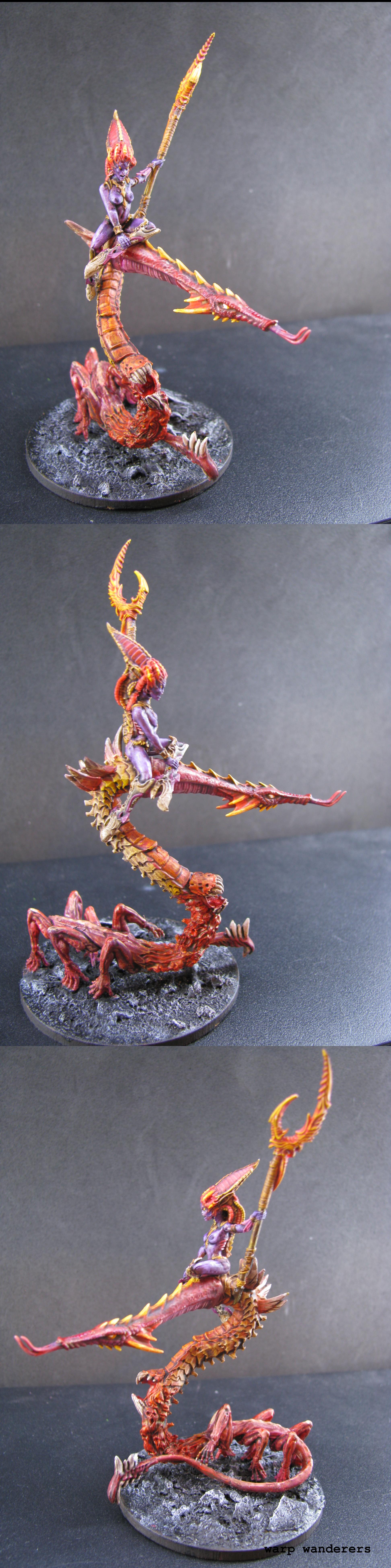 Chaos, Conversion, Daemons, Herald, Mount, Slaanesh