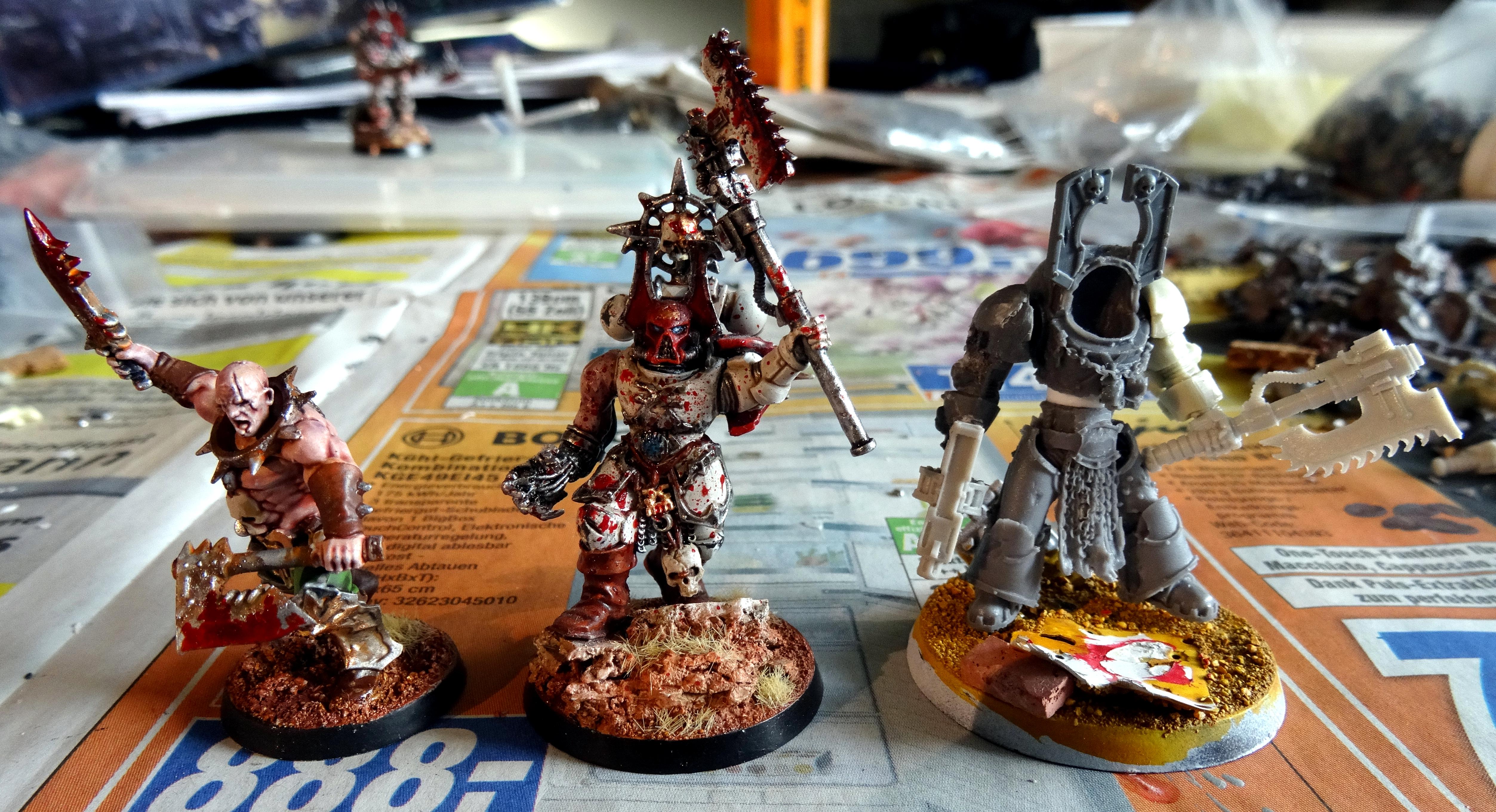Chaos, Chaos Space Marines, Conversion, Forge World, Khorne, World Eaters