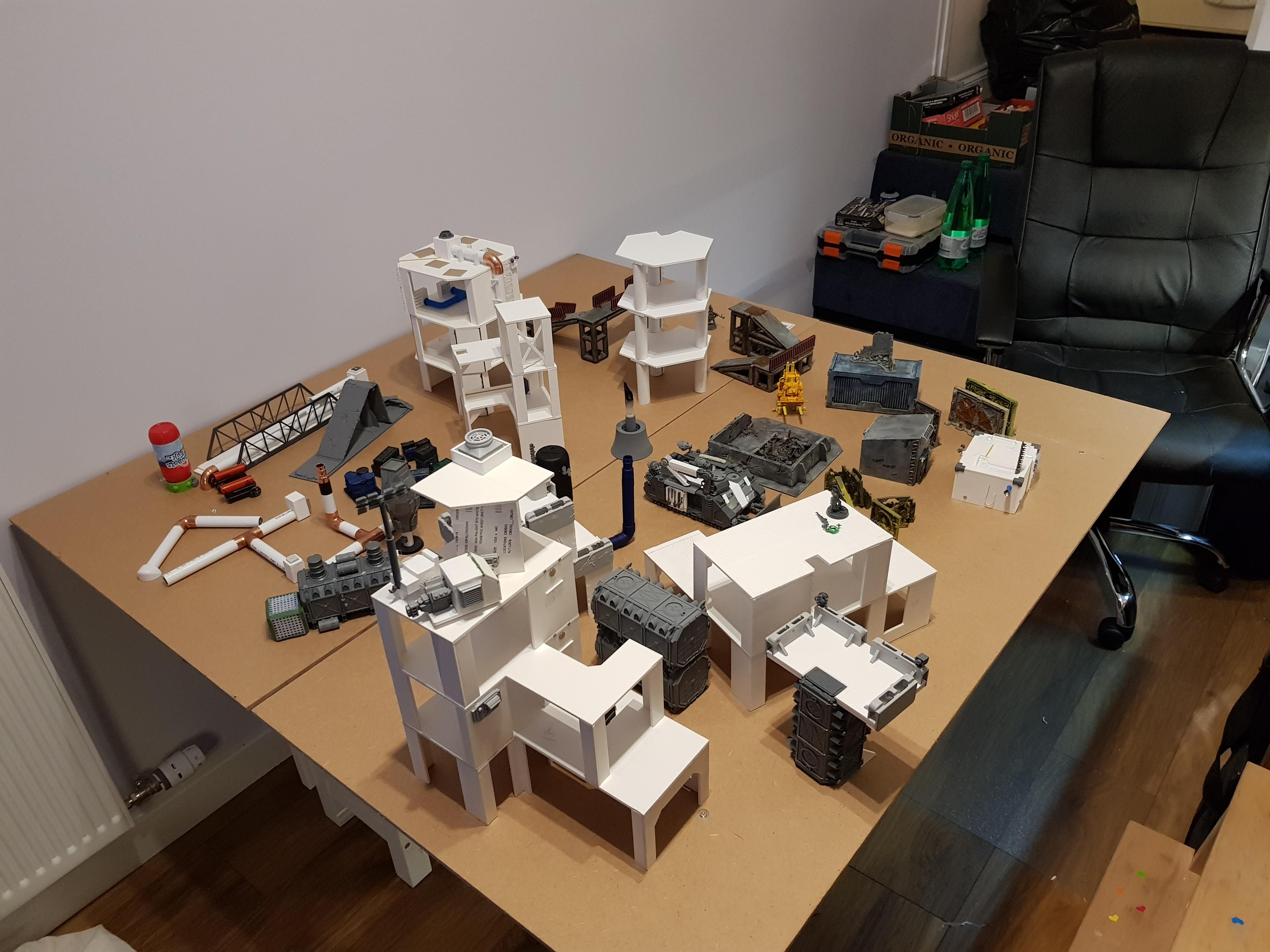Necromunda, Terrain