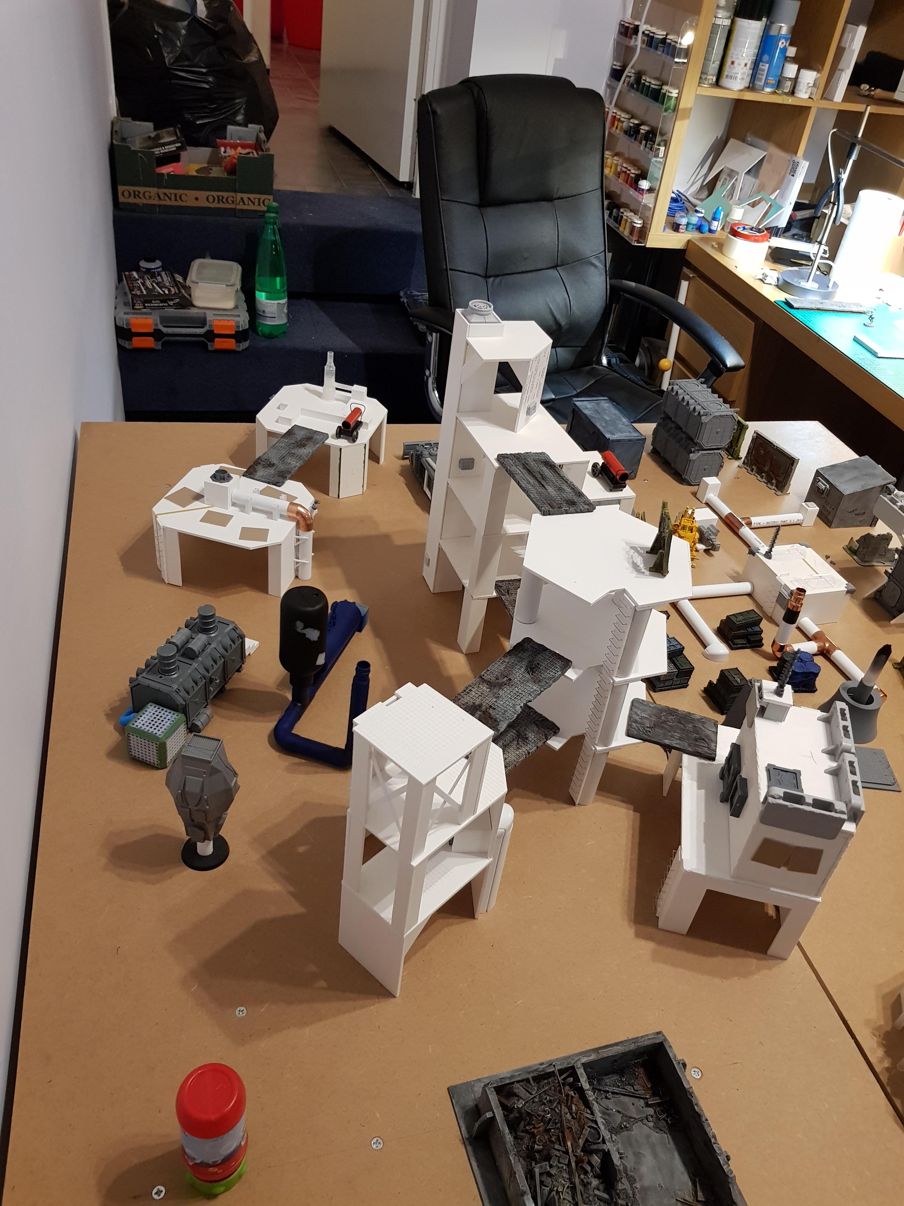 Necromunda, Terrain