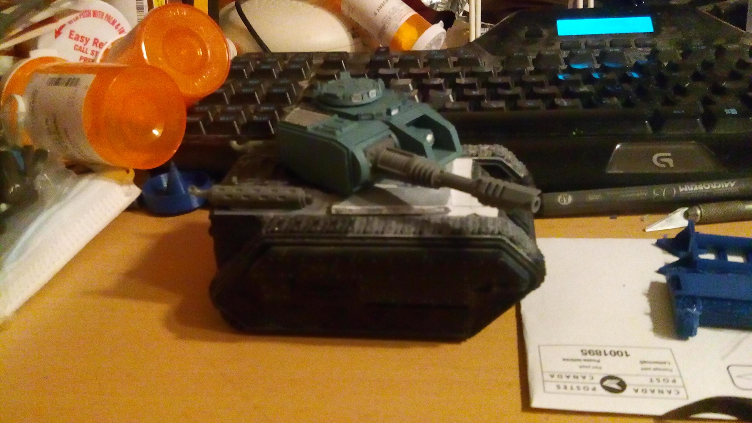 Chimera-Russ with Chimera Back and styrene base under B&S Marksman Turret