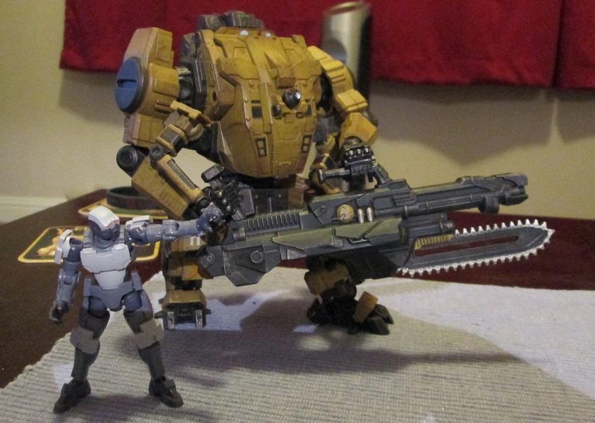Joy Toy, Mecha, Iron Skeleton w/ big gun