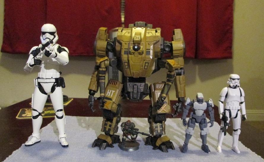 Iron Skeleton size comparison
