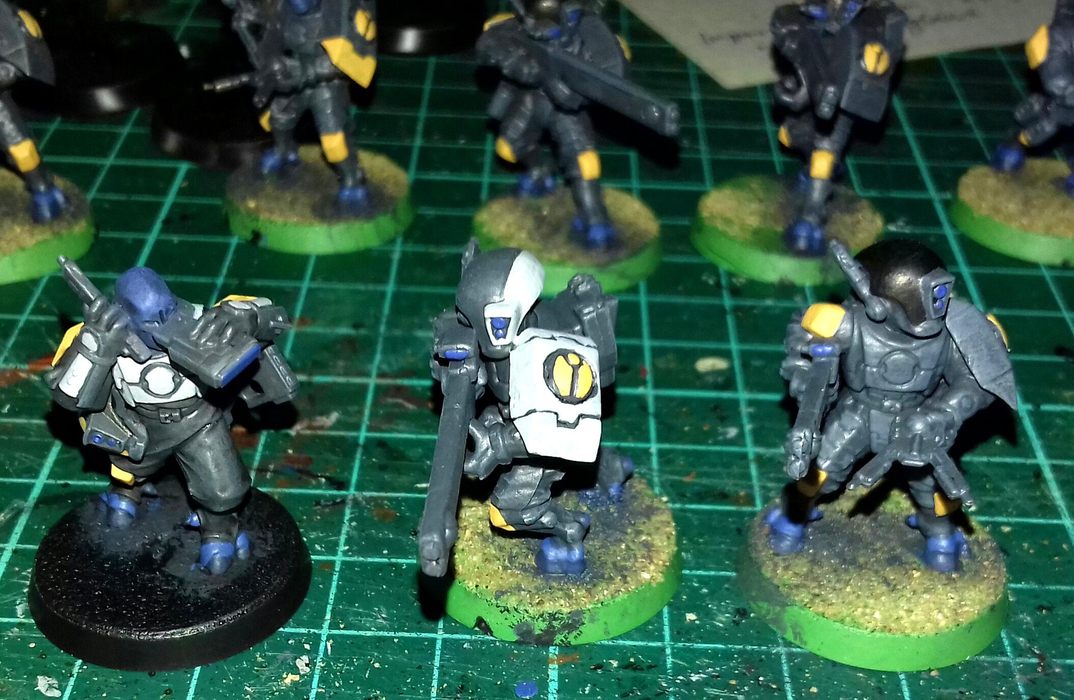 Fire Warriors, Ke'lshan, Pathfinders, Tau