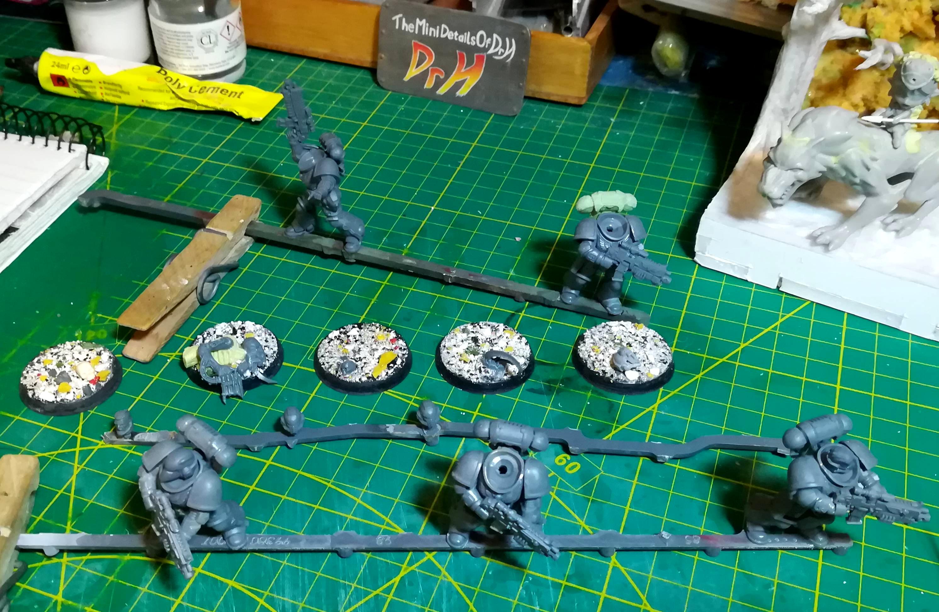 Intercessors Squad B wip 3