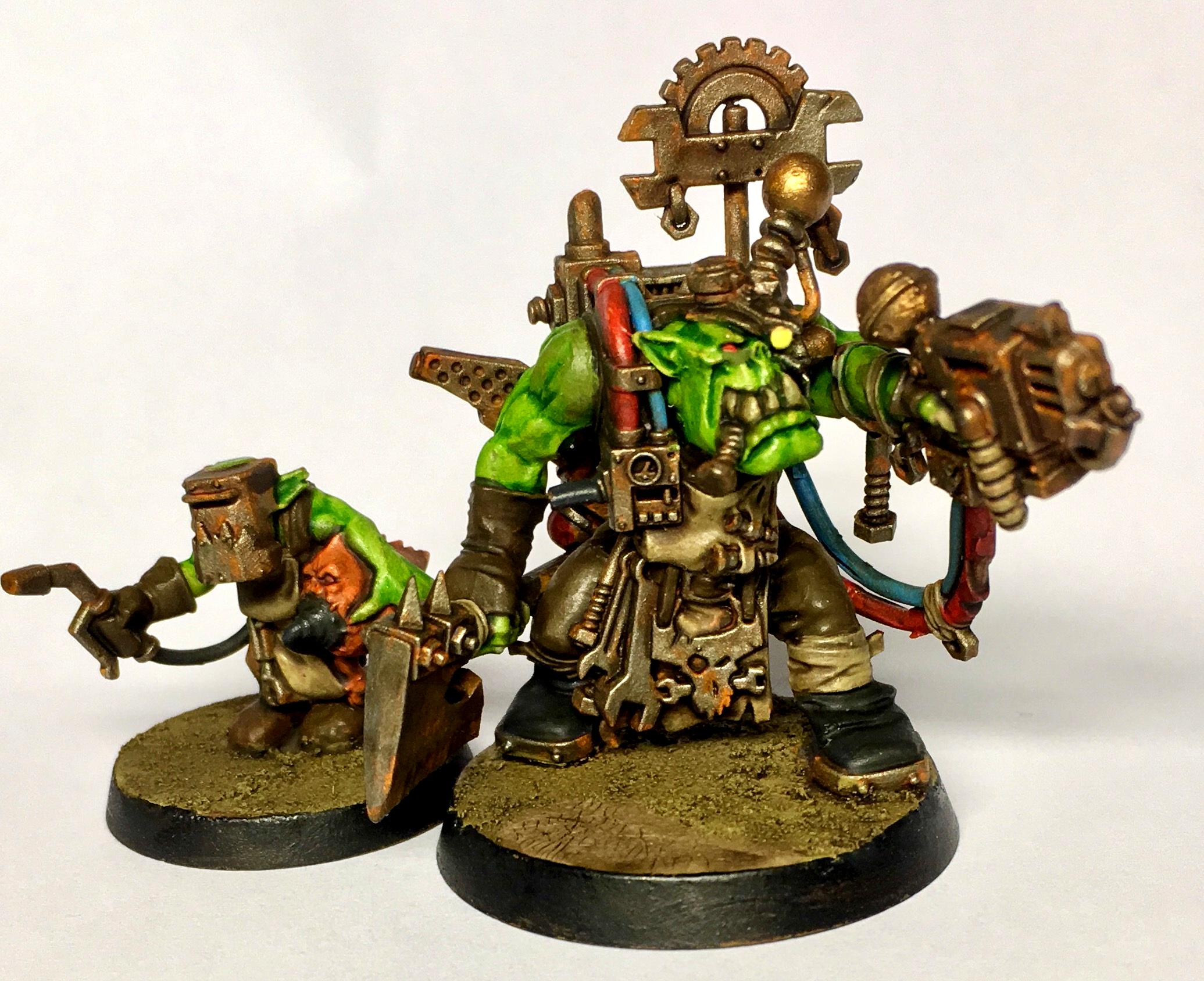 Grots, Mekboy, Oiler, Orks