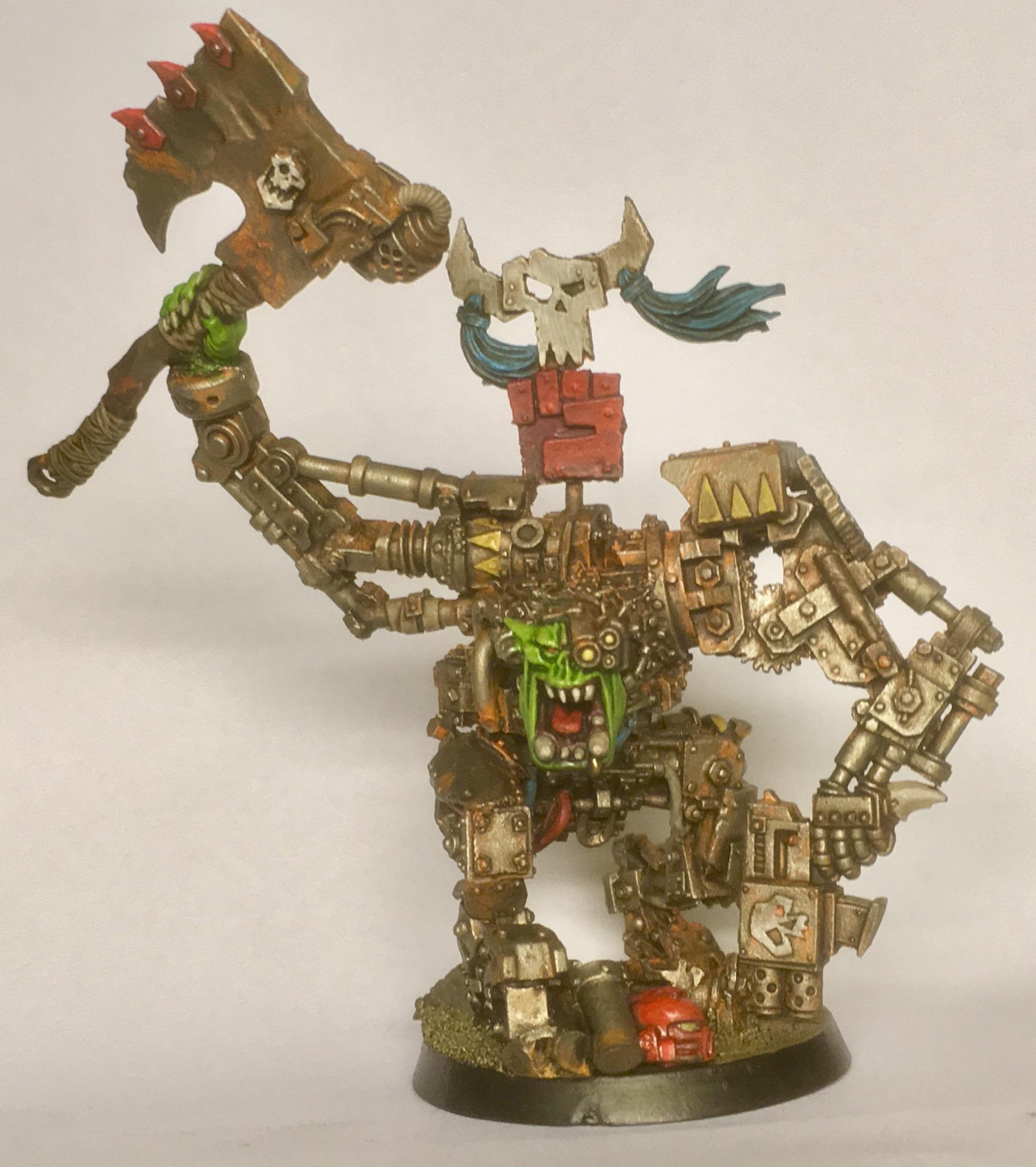 Conversion, Cybork, Orks, Runtbot, Warboss